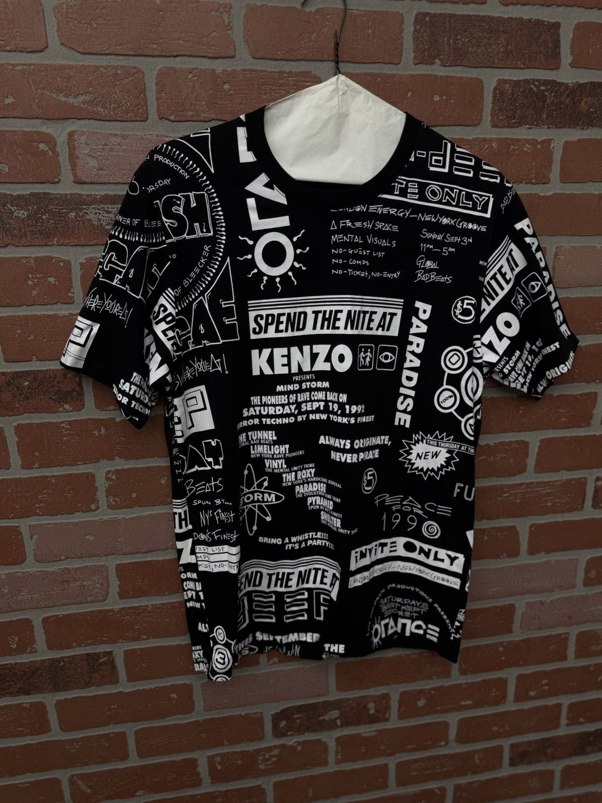 Kenzo Kenzo Men’s Tee Shirt Multi Logo Size Large 🧼 Size US L / EU 52-54 / 3 - 3 Thumbnail