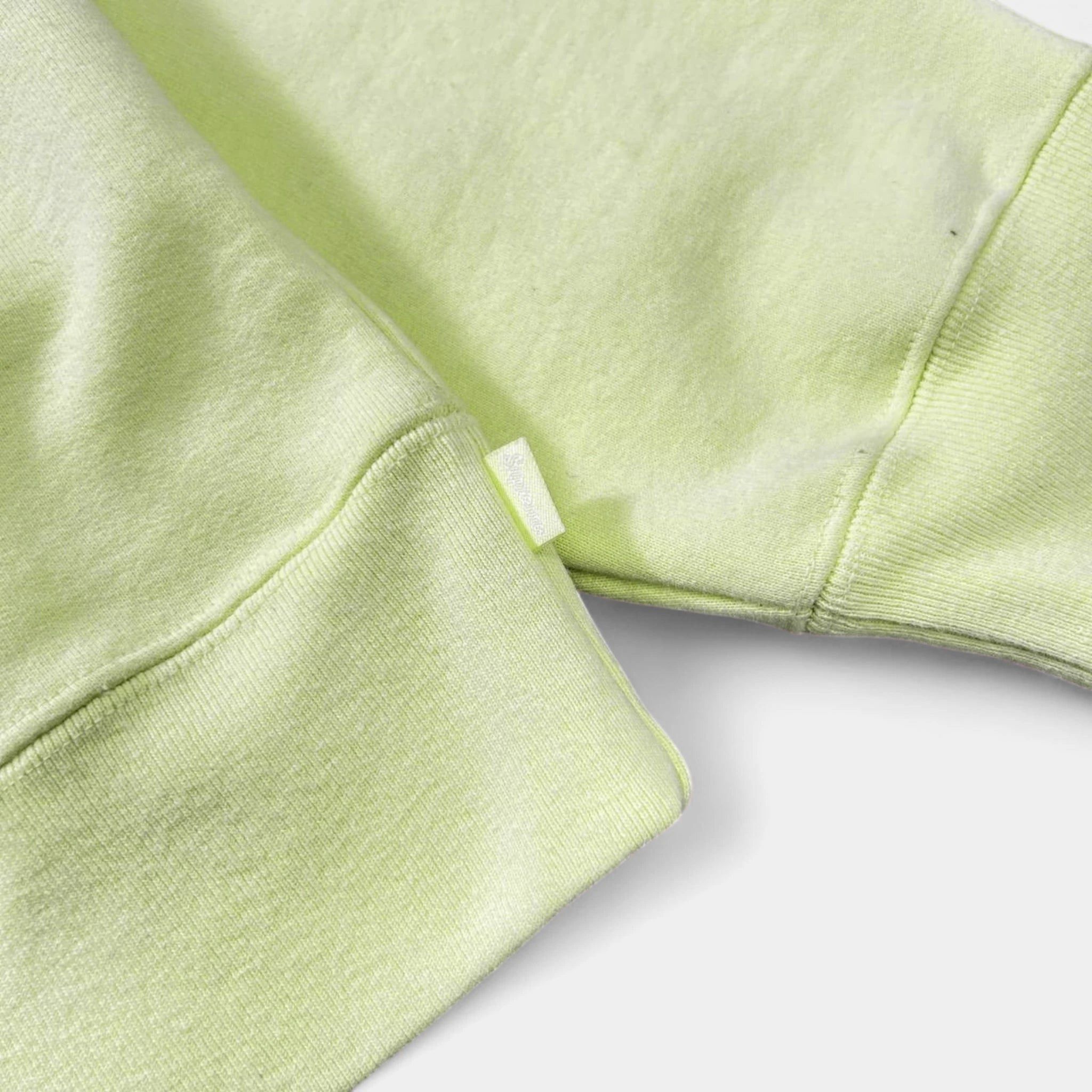 Supreme Supreme SS19 Lime Tag Logo Hoodie Size US S / EU 44-46 / 1 - 3 Thumbnail