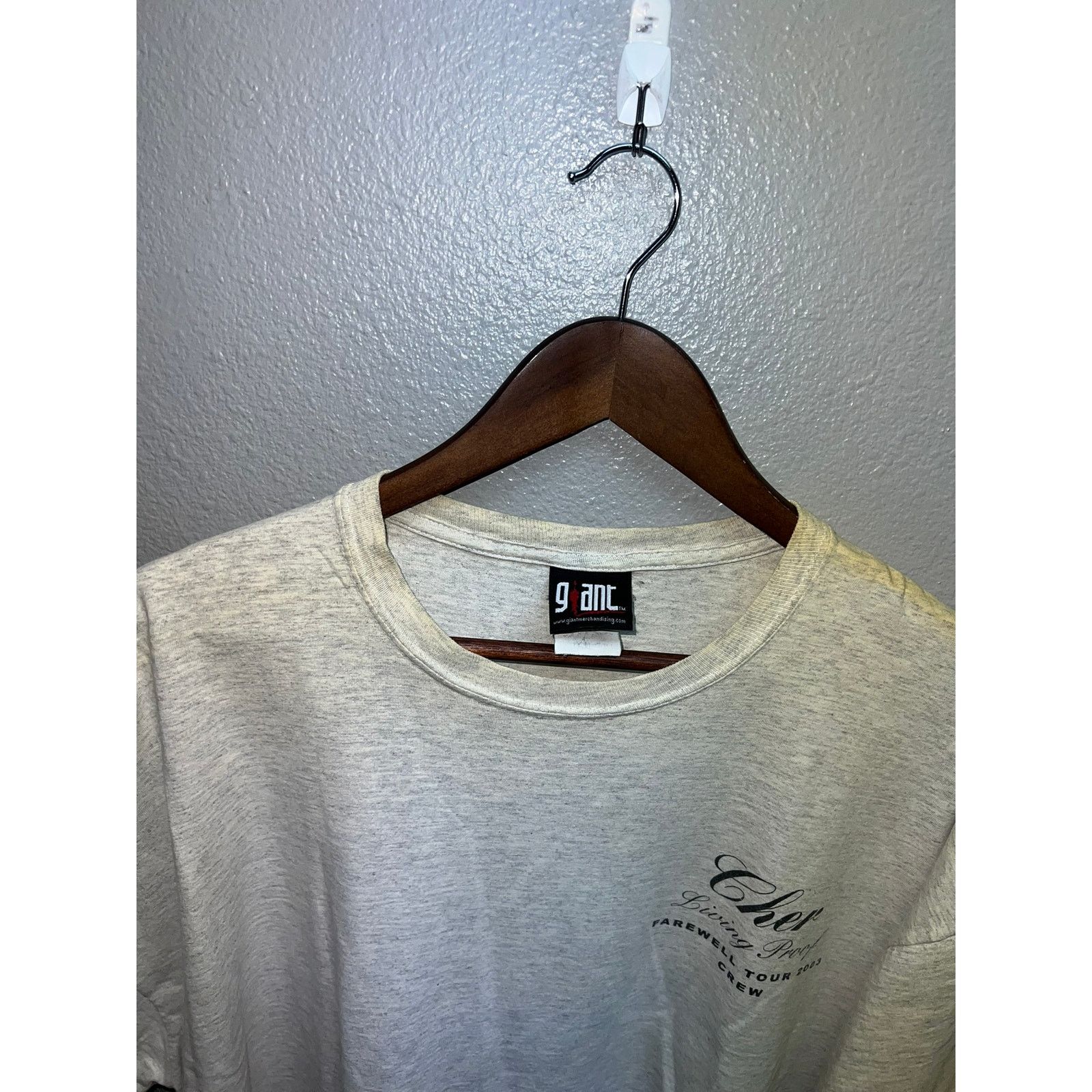 Giant Vintage Cher Living Proof Shirt Farewell 2003 Yellowed VTG 2 Size US XXL / EU 58 / 5 - 6 Thumbnail
