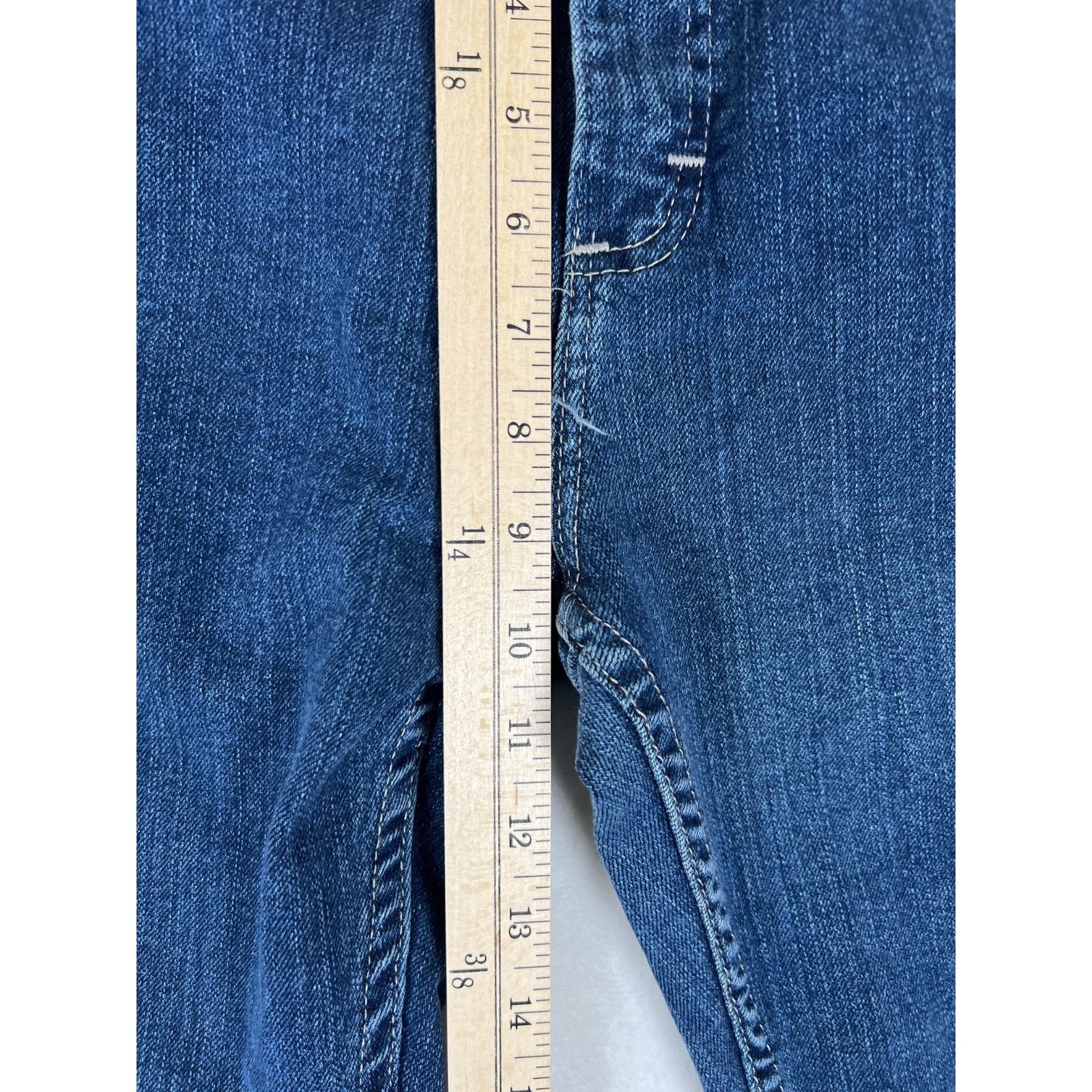 Wrangler Vintage Wrangler Jeans Womens Size 8 Boot Cut Stretch Blue D Size 30" / US 8 / IT 44 - 6 Thumbnail