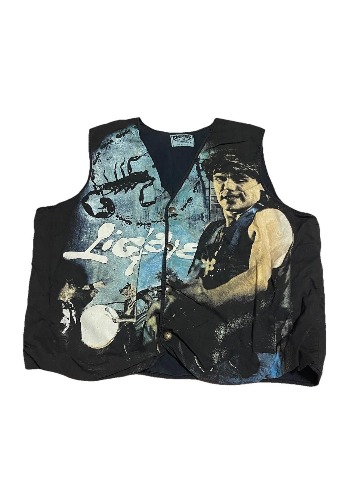 Other VINTAGE 90s Ligabue ALL OVER PRINT EMPIRE METAL VEST H66 Size US XL / EU 56 / 4 - 1 Thumbnail