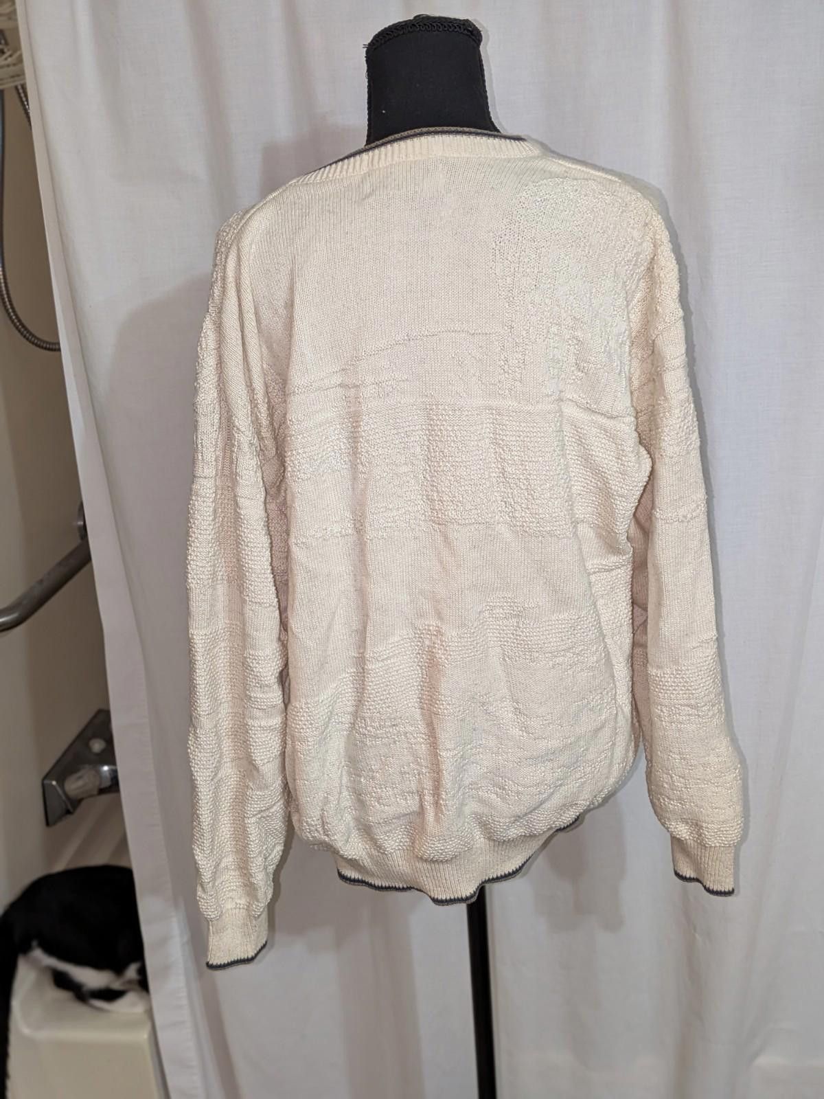Designer VTG 90s Fairway Knitted Crewneck Embroidered Golfer Sweater Size US L / EU 52-54 / 3 - 4 Thumbnail