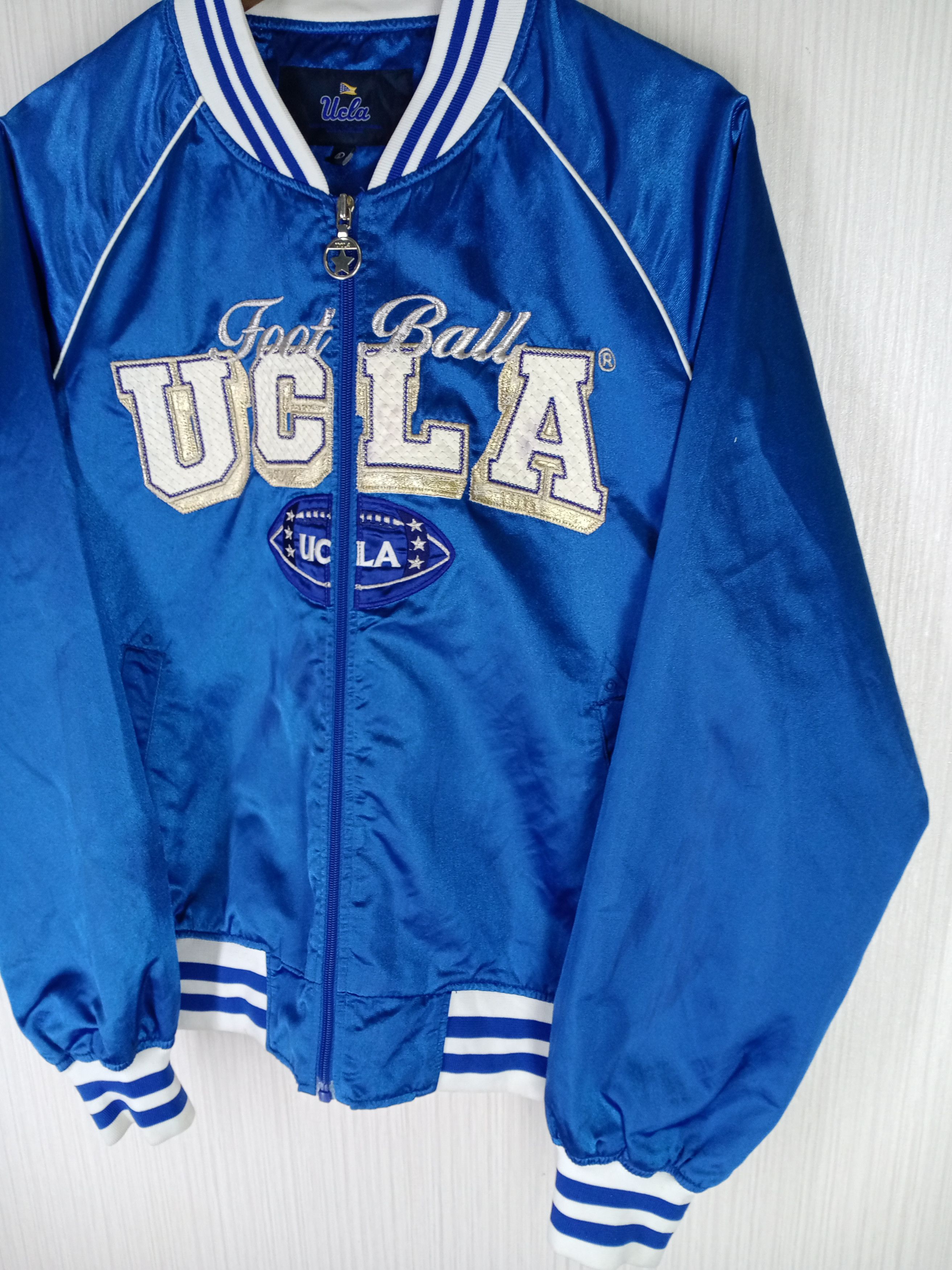 Other Rare Vintage UCLA Football Club Bomber Jacket Size US L / EU 52-54 / 3 - 9 Thumbnail