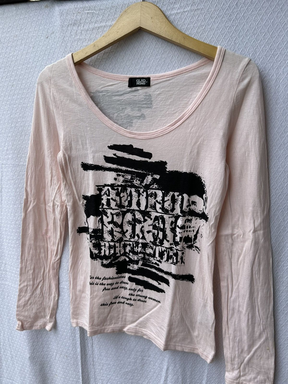 Hysteric Glamour Glad News Hybrid Rock Guns Poem Longsleeve Size US S / EU 44-46 / 1 - 4 Thumbnail