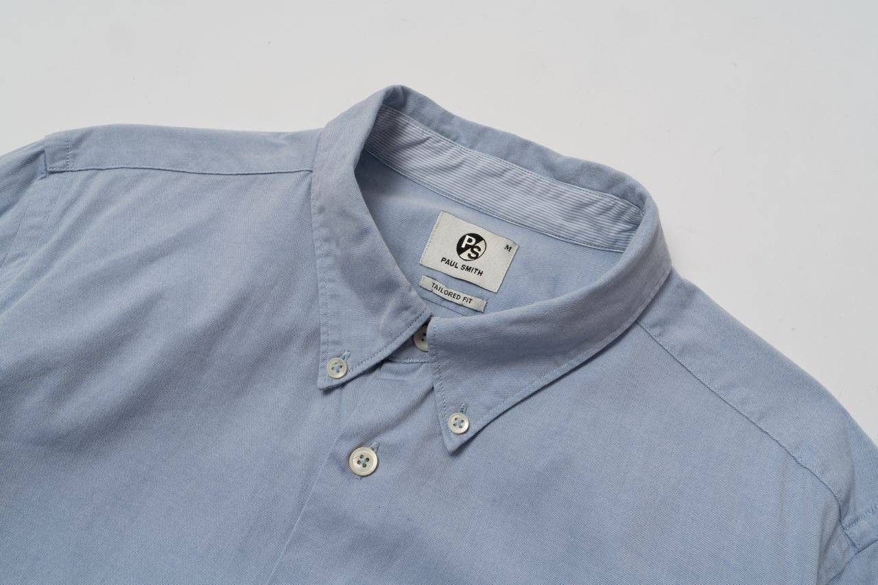 Paul Smith 🔵PS PAUL SMITH tailored fit Oxford Long Sleeve shirt Pocket Size US M / EU 48-50 / 2 - 9 Thumbnail