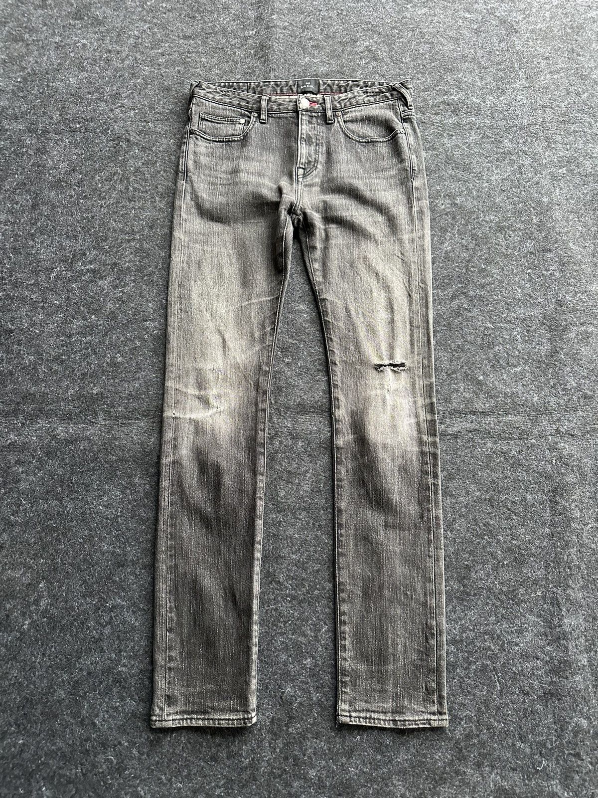 Paul Smith Paul Smith Slim Faded Wash Denim D416 Size US 30 / EU 46 - 1 Thumbnail