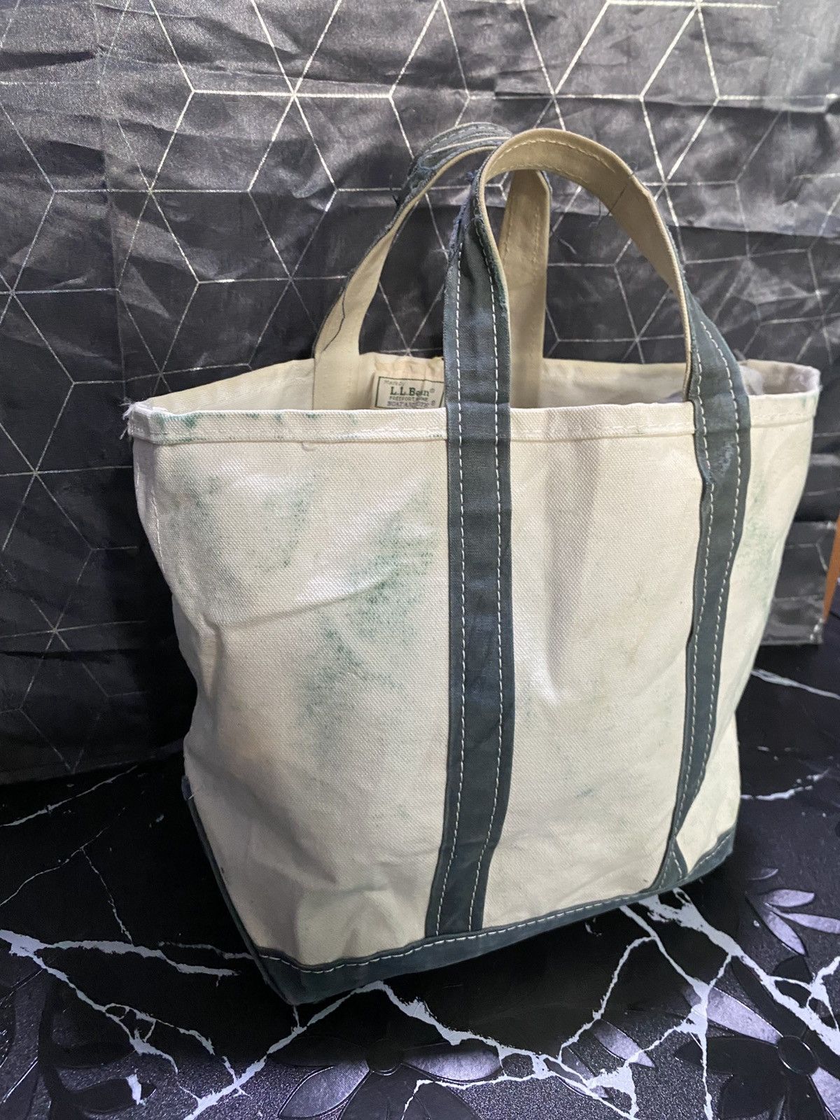 L.L. Bean Vintage 80s LL bean tote and boat canvas bag Size ONE SIZE - 4 Thumbnail