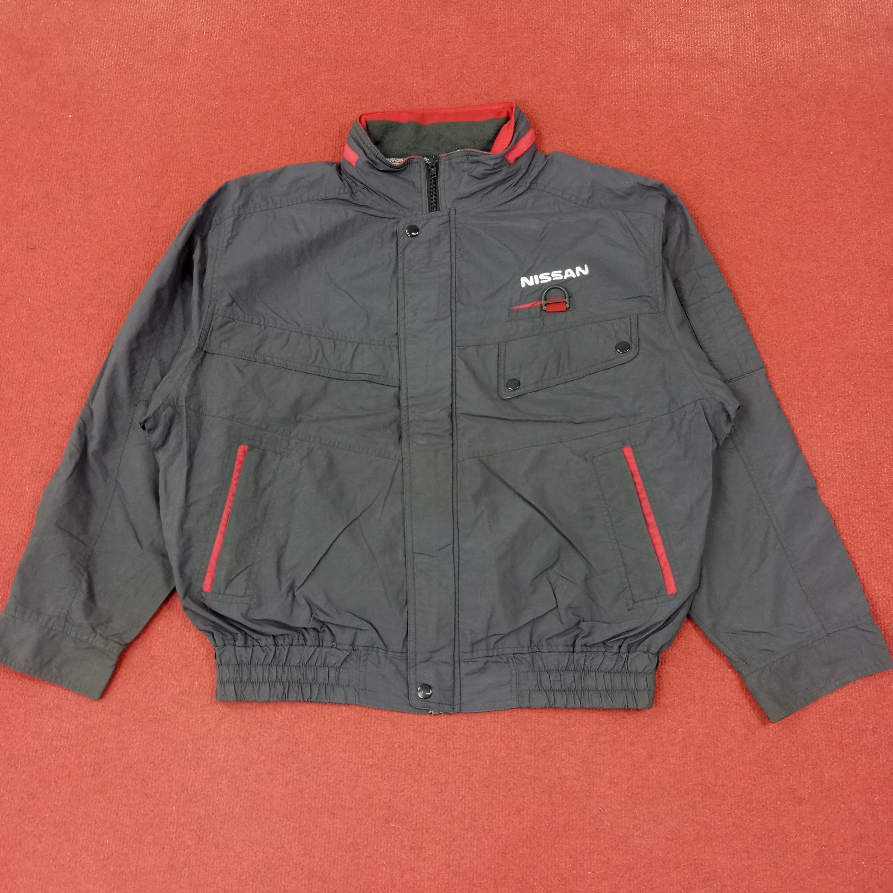 Japanese Brand × Vintage Nissan Japanese Motorsports Distressed Jacket c220n18 Size US XL / EU 56 / 4 - 3 Thumbnail