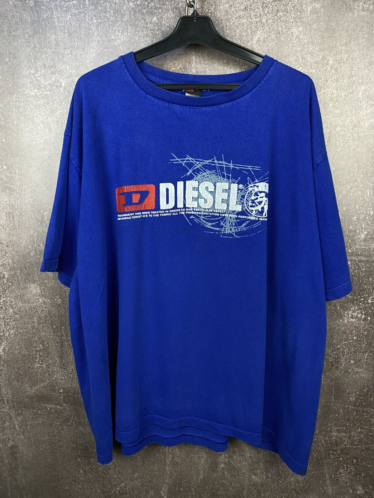 Diesel Vintage diesel shirt Washed distressed Size US XXL / EU 58 / 5 - 1 Thumbnail