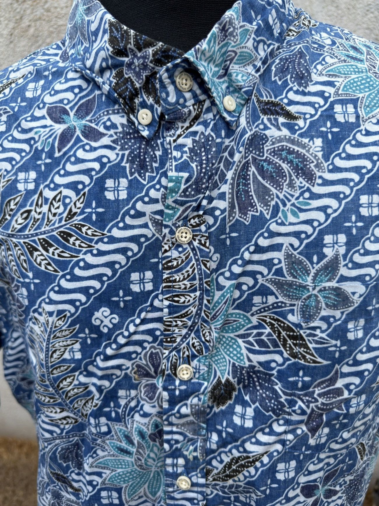 Reyn Spooner PreOwned Reyn Spooner Tailored Fit Hawaiian Men's XXL Blue Size US XXL / EU 58 / 5 - 3 Thumbnail