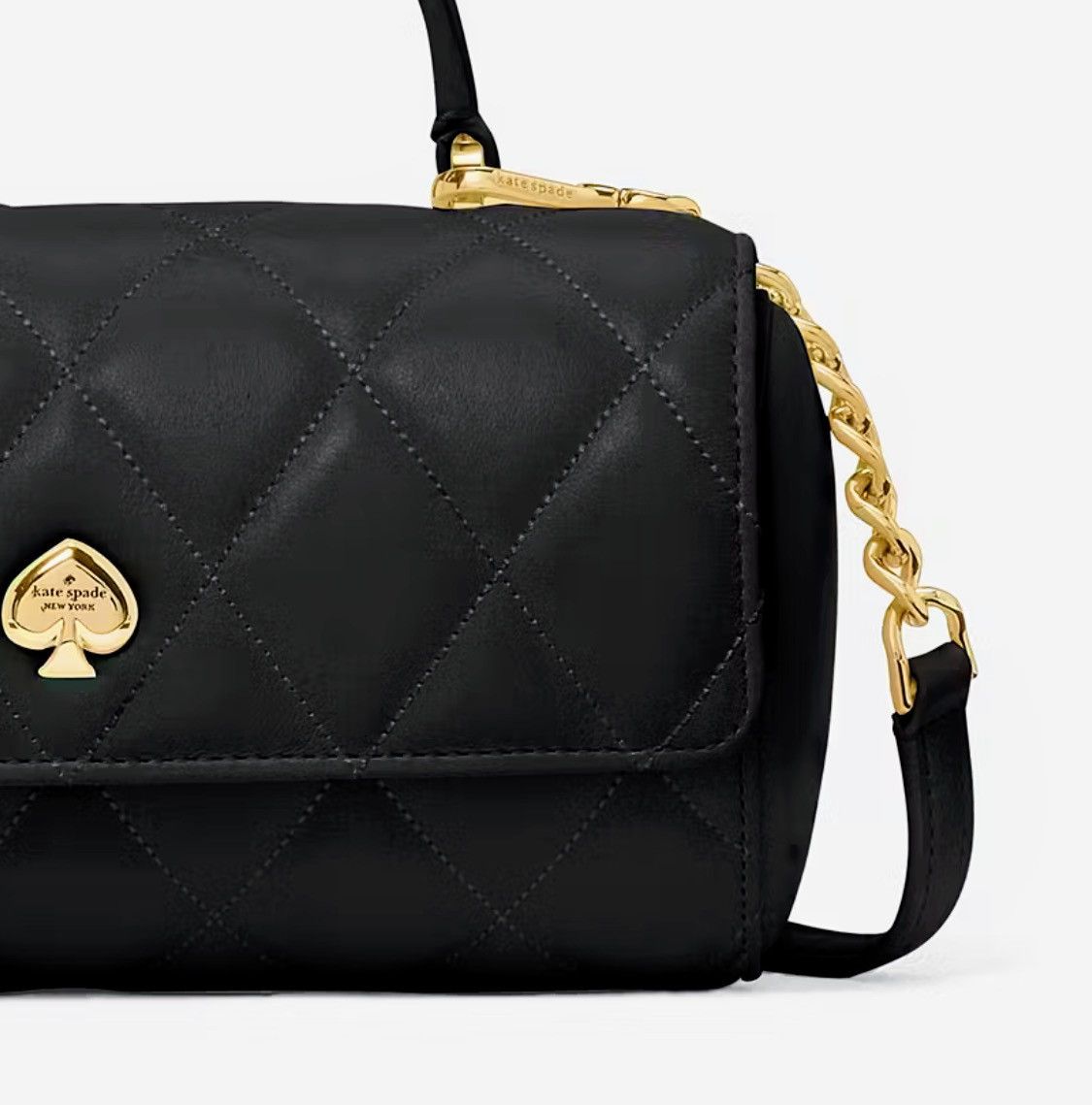Kate Spade NWT KATE SPADE Heart Barrel Quilted Leather Crossbody Size ONE SIZE - 5 Thumbnail