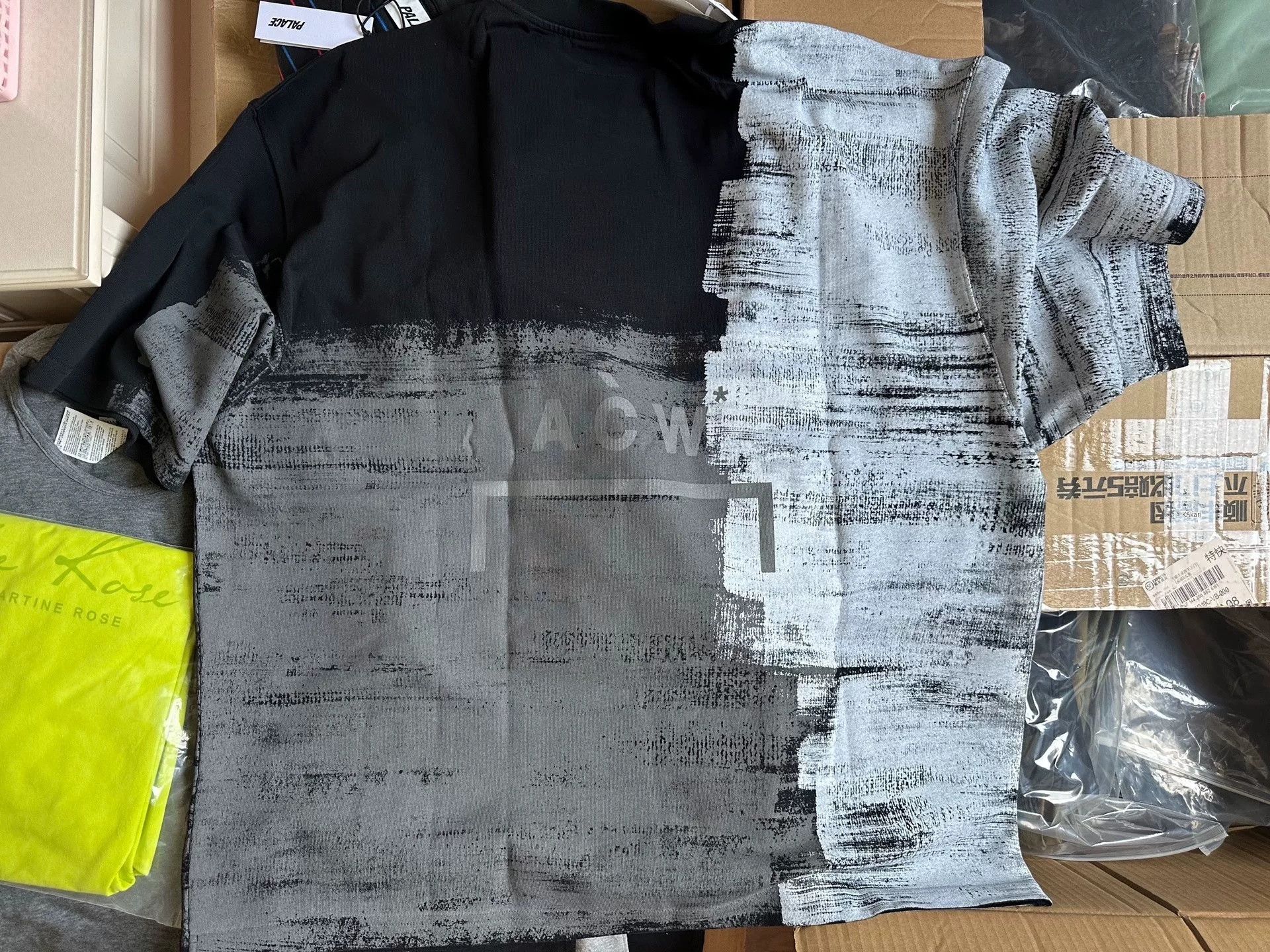 A-COLD-WALL* A Cold Wall Painted Short Sleeve Tee Size US L / EU 52-54 / 3 - 3 Thumbnail