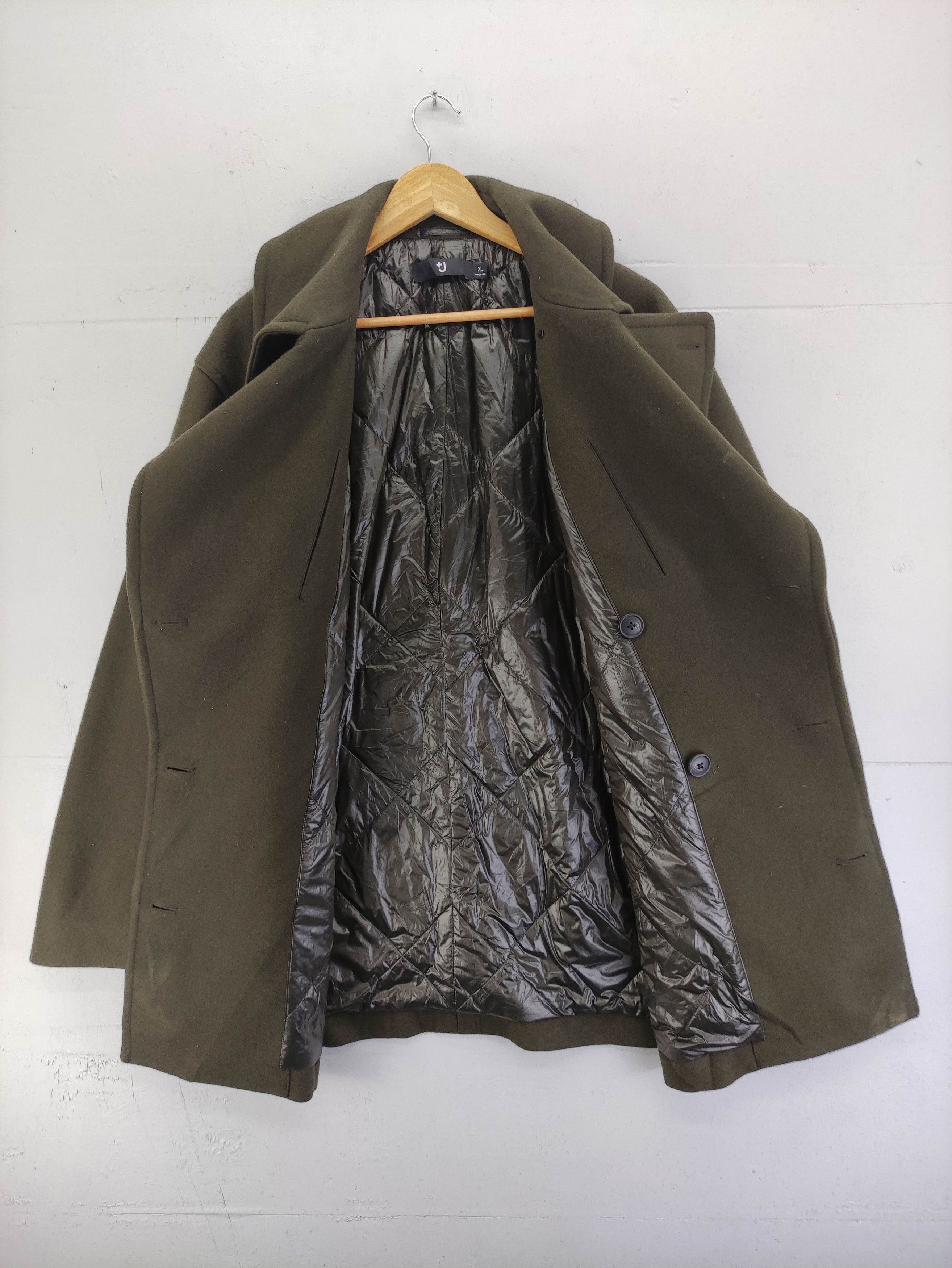 Jil Sander × Uniqlo Vintage +J Jil Sander Uniqlo Wool Coat Jacket Size XL / US 12-14 / IT 48-50 - 4 Thumbnail