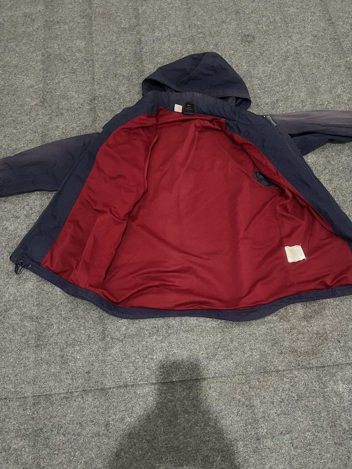 Nike Vintage Nike FC Barcelona "Barça" Windbreaker Jacket Navy Size US XL / EU 56 / 4 - 15 Thumbnail