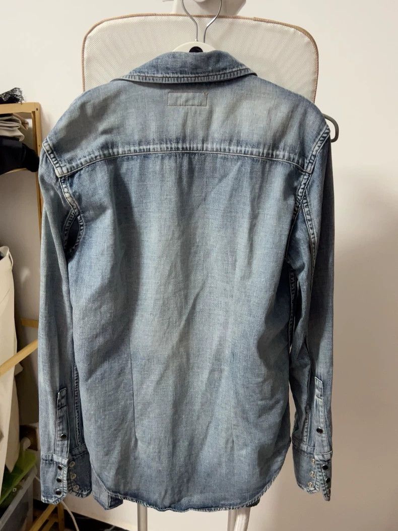 Saint Laurent Paris Saint Laurent Paris Denim shirt 2505-Nextarrow Size US M / EU 48-50 / 2 - 4 Thumbnail