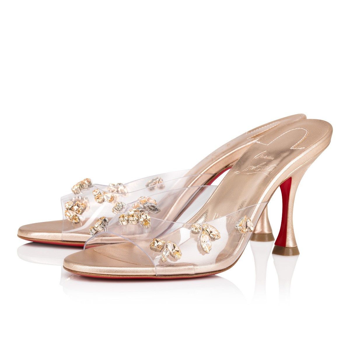 Christian Louboutin Degraqueen Gold Size US 11 / IT 41 - 1 Thumbnail
