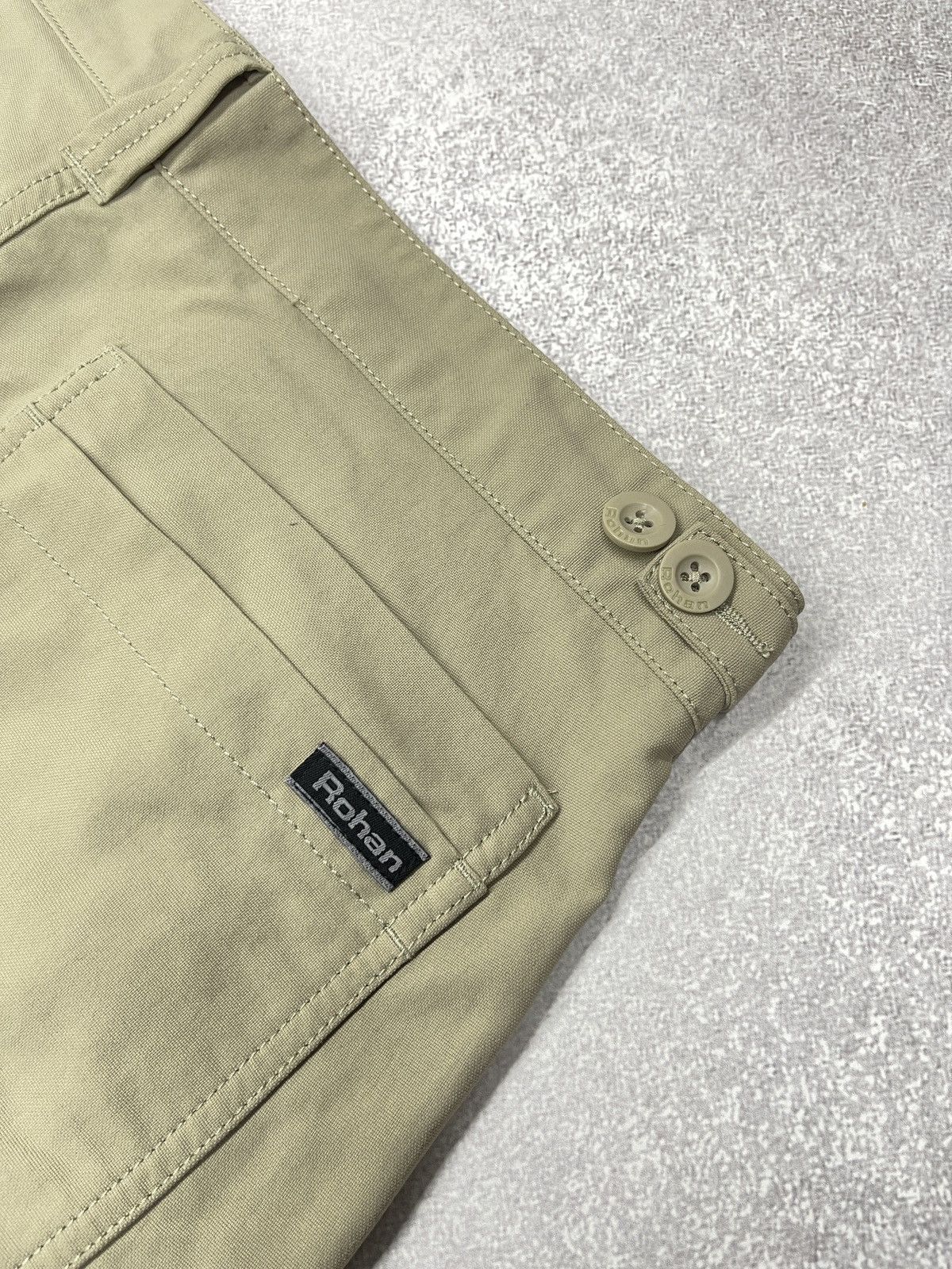 Vintage Mens Rohan Stronghold Pants Beige Size 34 Size US 34 / EU 50 - 4 Thumbnail