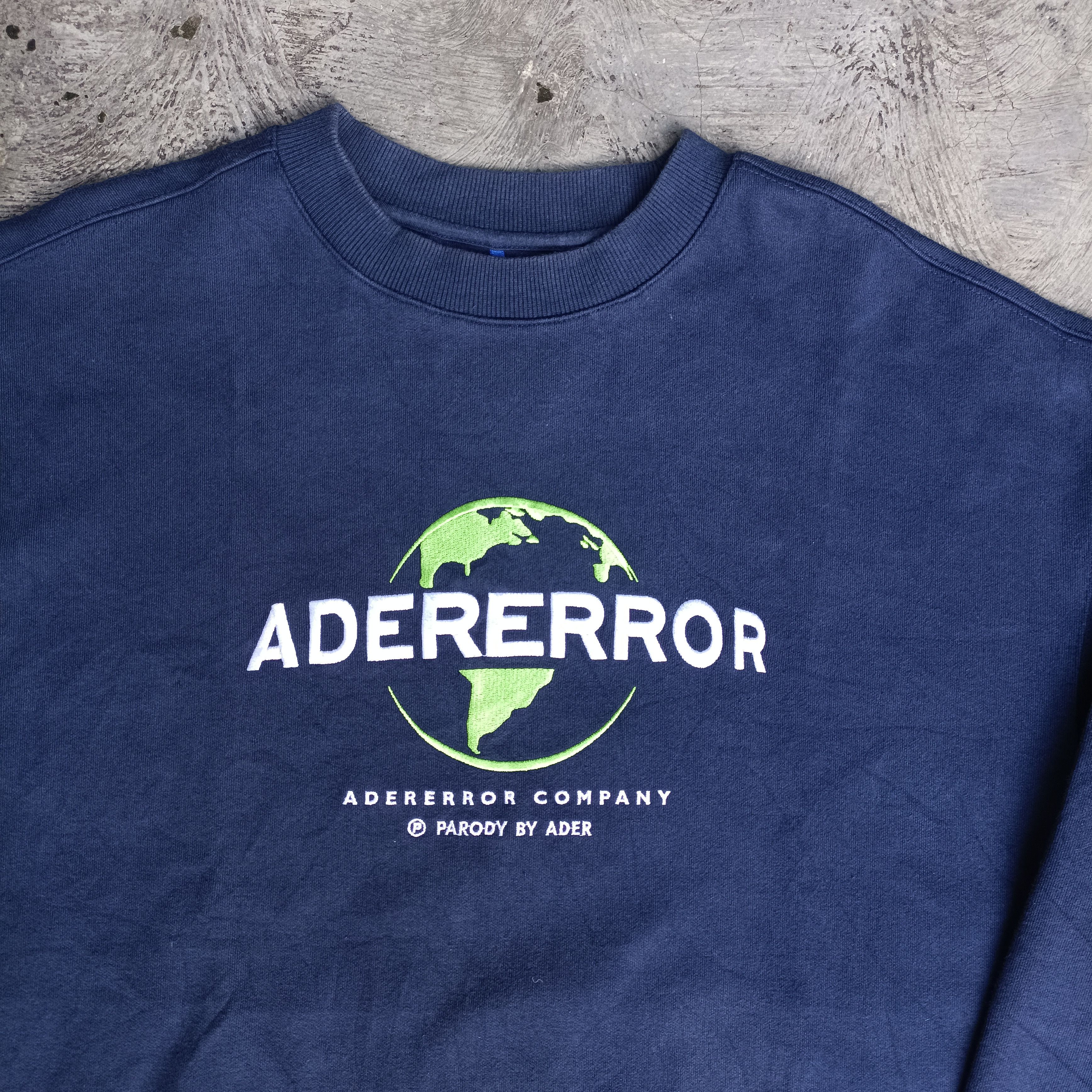 Ader Error Ader Error Universal Logo Camp Sweat | Grailed 