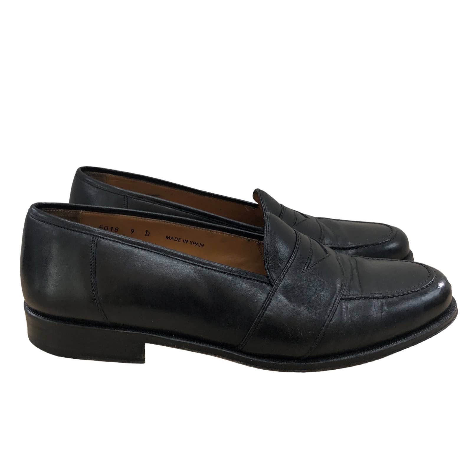 Magnanni Magnanni Mens Size US 9 Louie Loafer Black Leather 5018 Size US 8.5 / EU 41-42 - 2 Thumbnail
