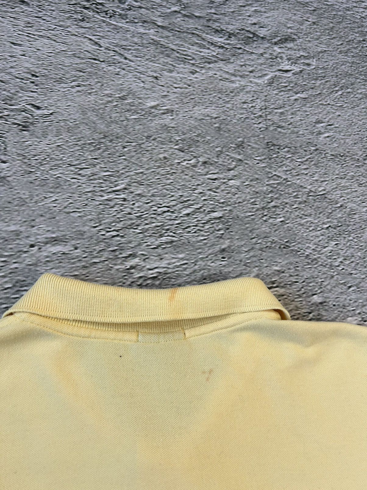 Lacoste × Vintage Lacoste polo t-shirt yellow Serie Limitee Gold Limited Size US S / EU 44-46 / 1 - 7 Thumbnail