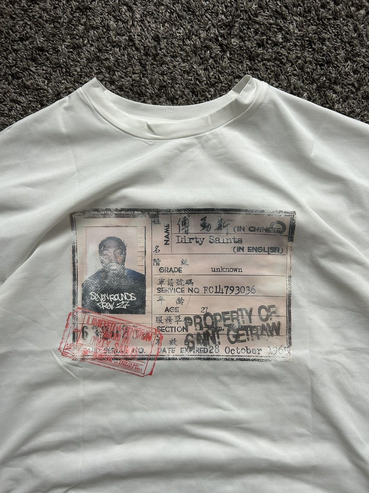 Other Seveers Dirty Saints Tee Size US M / EU 48-50 / 2 - 3 Thumbnail