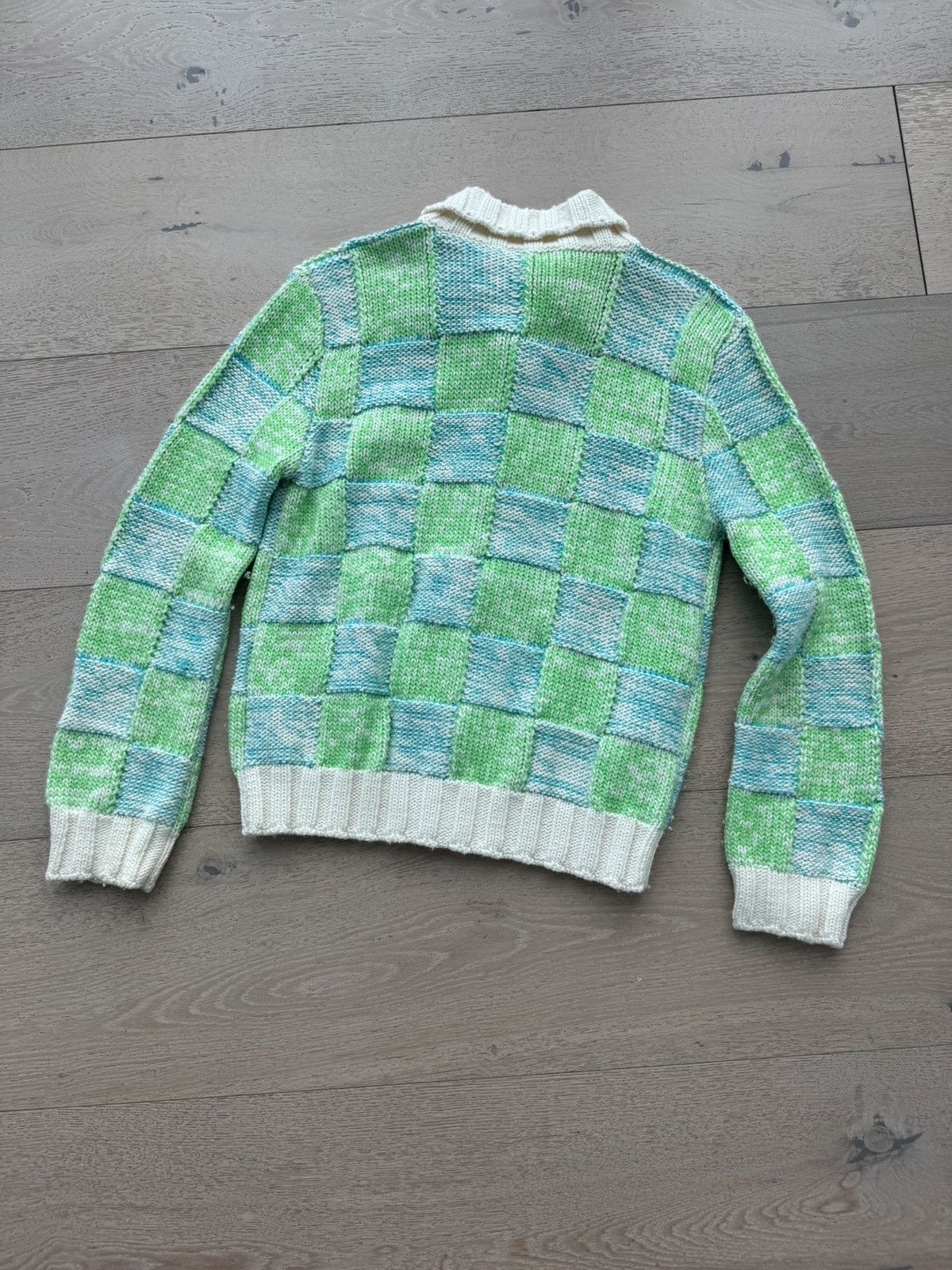 Louis Vuitton Louis vuitton virgil damier cardigan japan exclusive Size US L / EU 52-54 / 3 - 2 Thumbnail