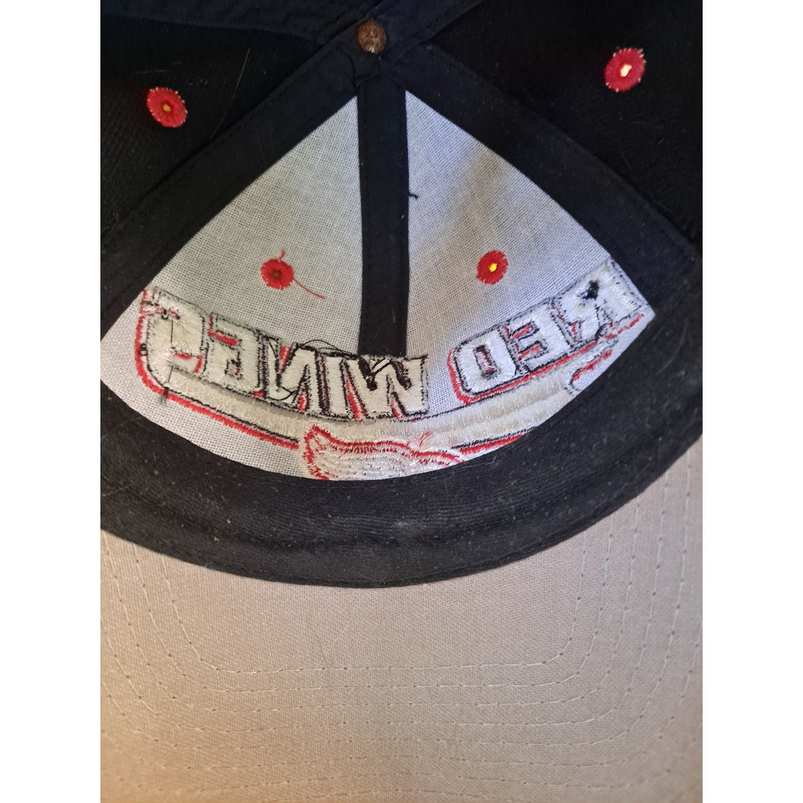 Other Logo Authentic Detroit Red Wings Snapback Baseball Hat Cap Size ONE SIZE - 5 Thumbnail