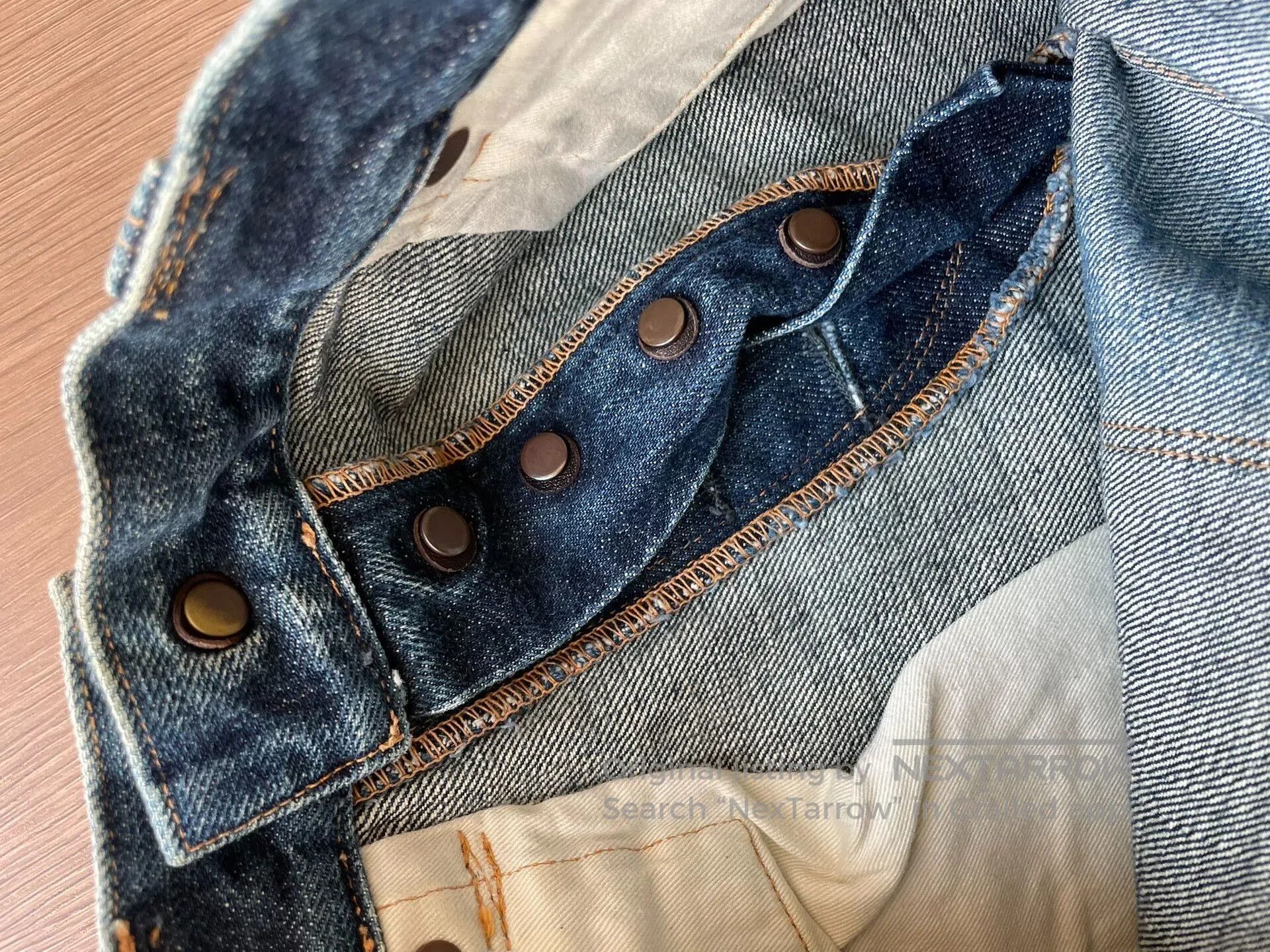 Stevenson Overall Co. Japanese Stevenson Overall Denim Pants. Size US 29 - 7 Thumbnail