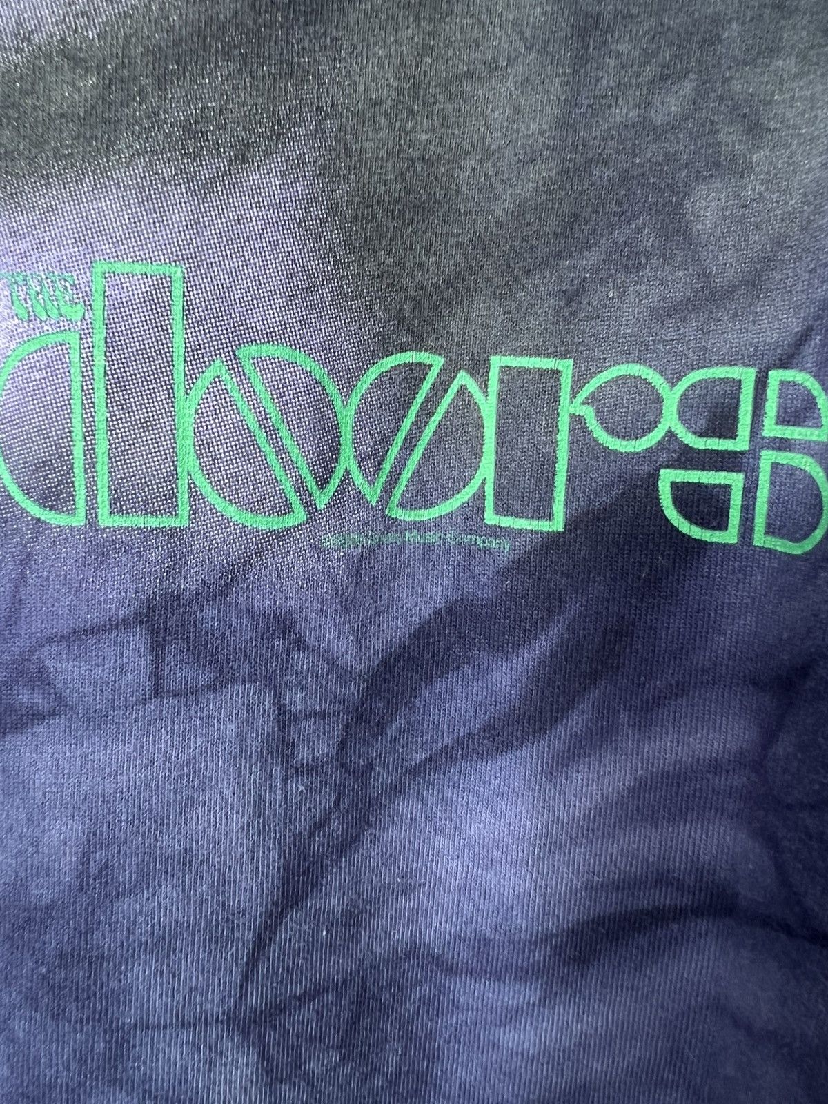 Liquid Blue Vintage Jim Morrison The Doors Band Liquid Blue T-shirt 00s Size US L / EU 52-54 / 3 - 3 Thumbnail
