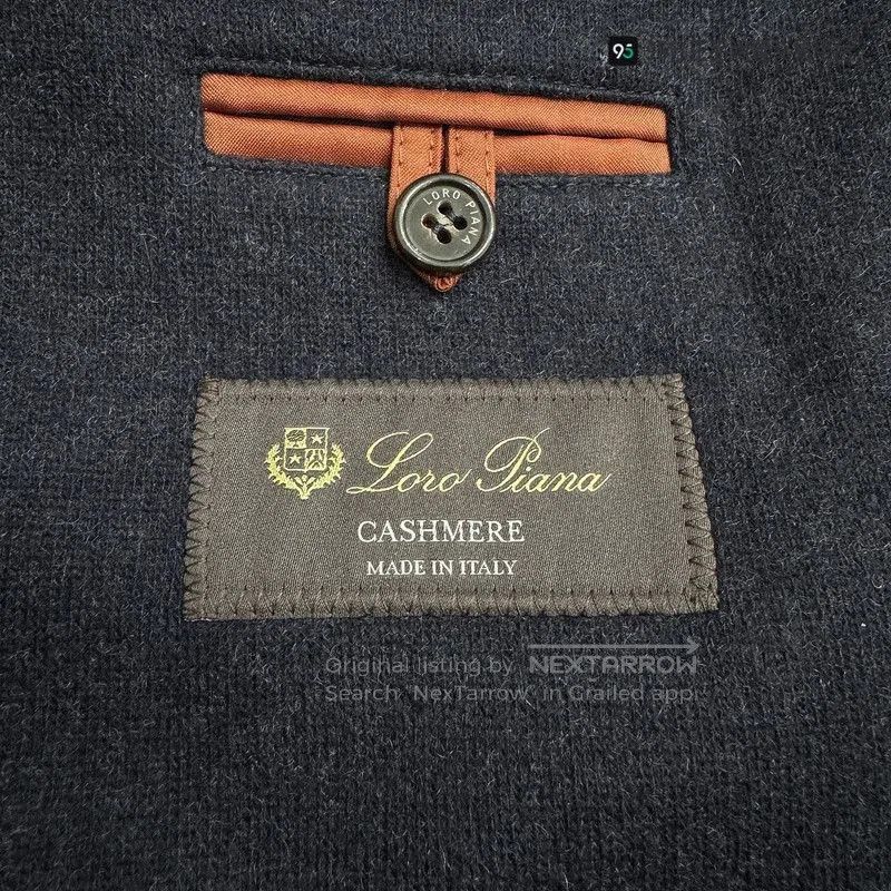 Loro Piana Loro Piana Solid Crew Neck Cashmere Coat. Size US XS / EU 42 / 0 - 4 Thumbnail