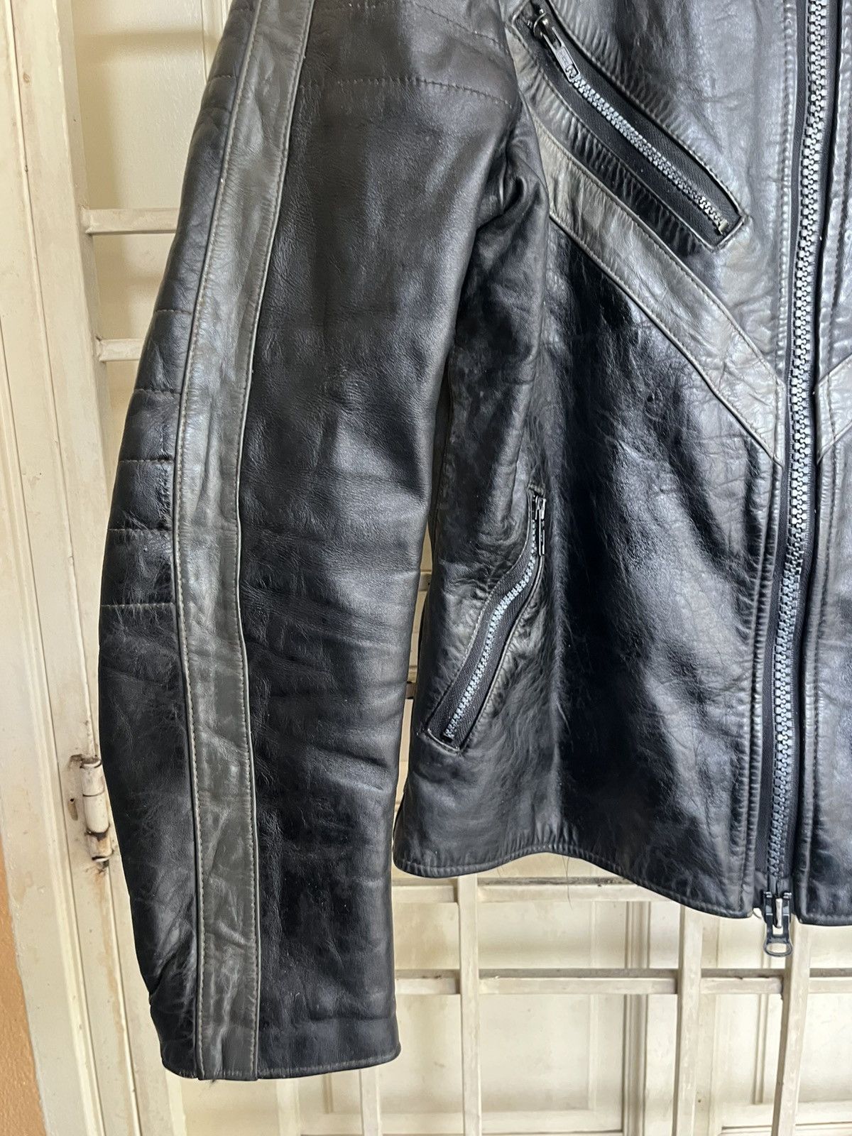 Vintage Vintage cuir leather wear Size US M / EU 48-50 / 2 - 5 Thumbnail