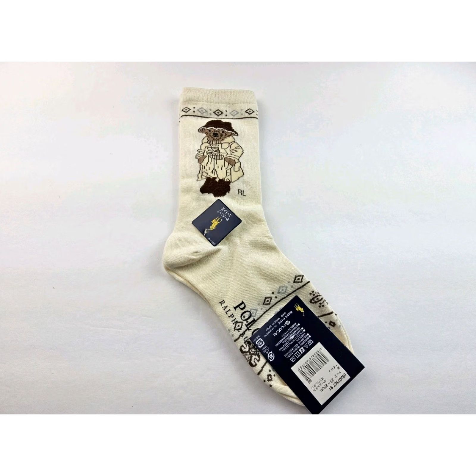Ralph Lauren Ralph Lauren Polo Socks Dress Socks Multicolor Cotton Blend Unisex Adults Fish Theme Japan Size S 23-25cm Size US S / EU 44-46 / 1 - 3 Thumbnail