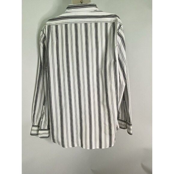 Ralph Lauren Vintage Ralph Lauren Polo Jeans White and Black Button Down Size US XL / EU 56 / 4 - 2 Thumbnail