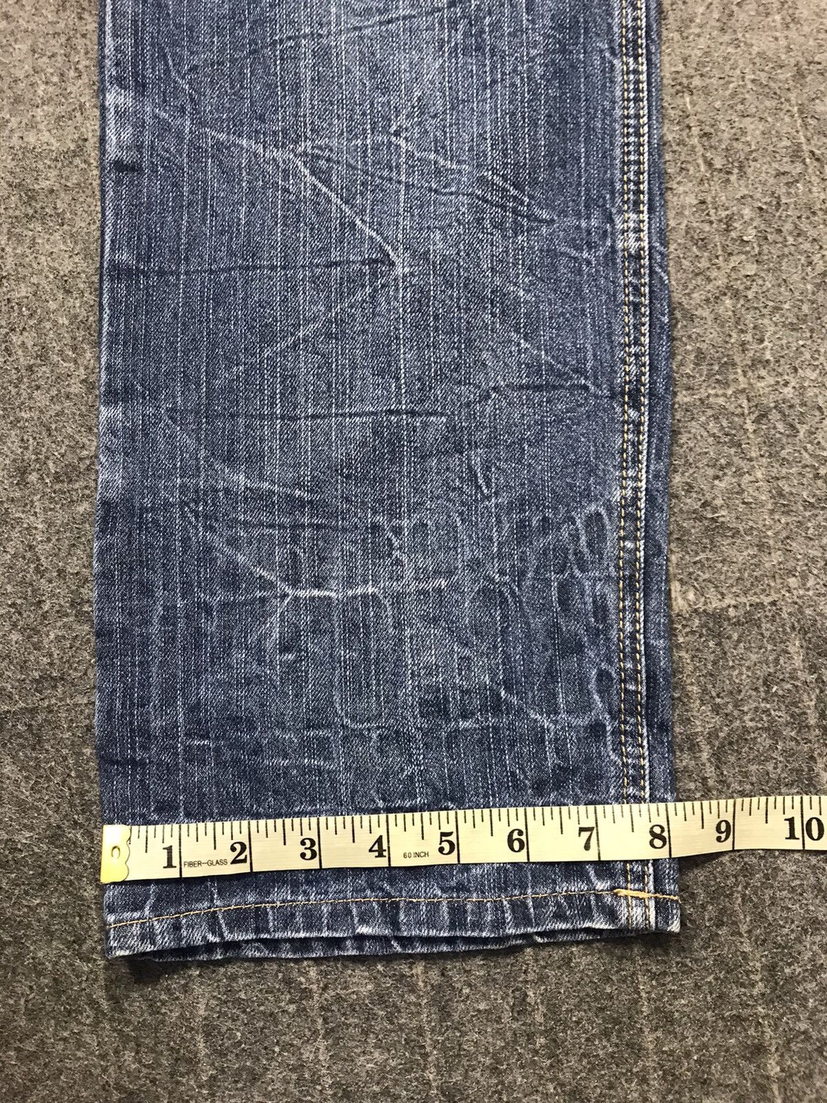 Japanese Brand Back & Forth Denim Jeans Double Waist Fits Size 28 29 Size US 28 / EU 44 - 11 Thumbnail