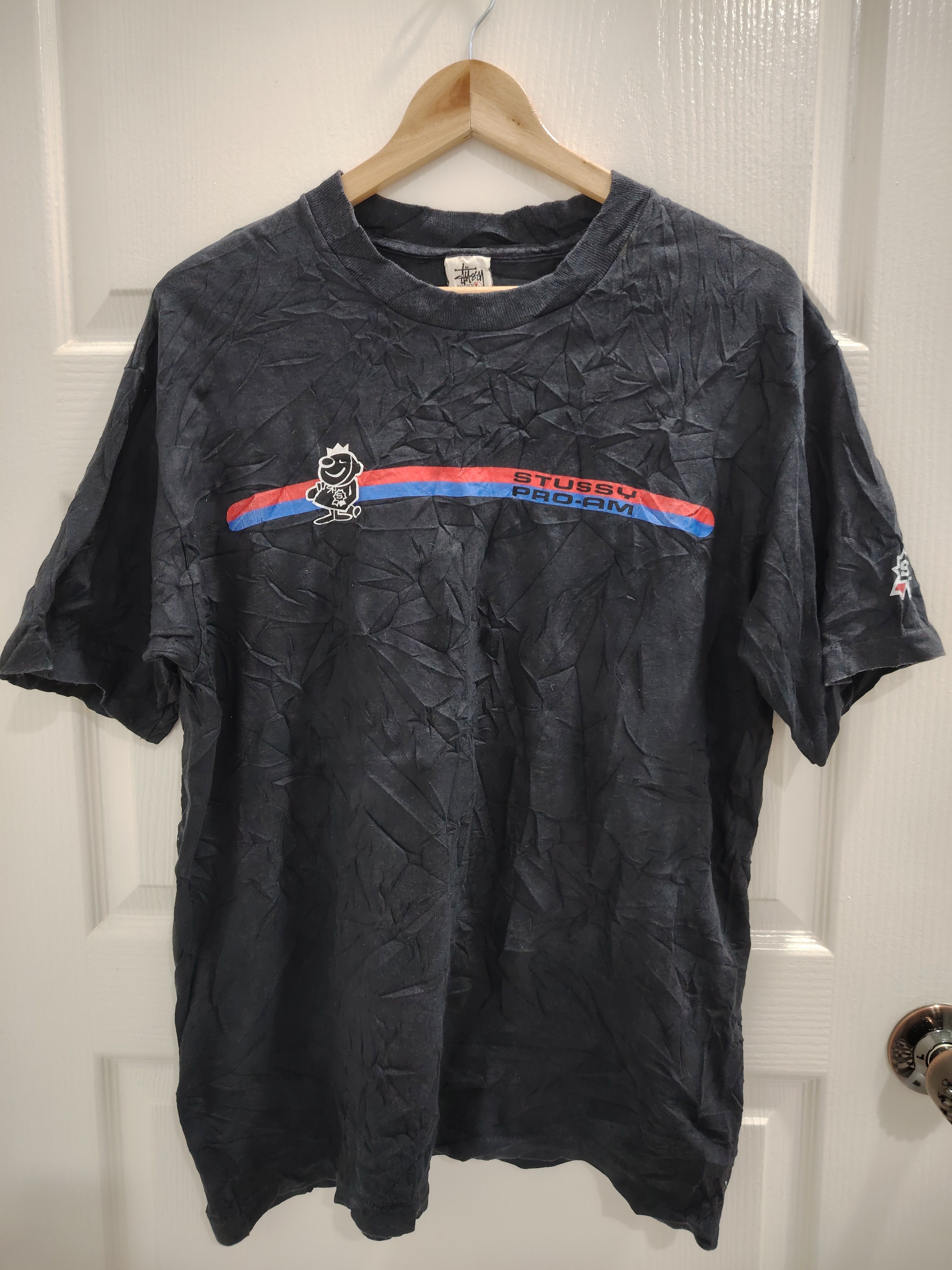Stussy Vintage 90s Stussy Pro Am Made In USA Tee Size US L / EU 52-54 / 3 - 1 Thumbnail