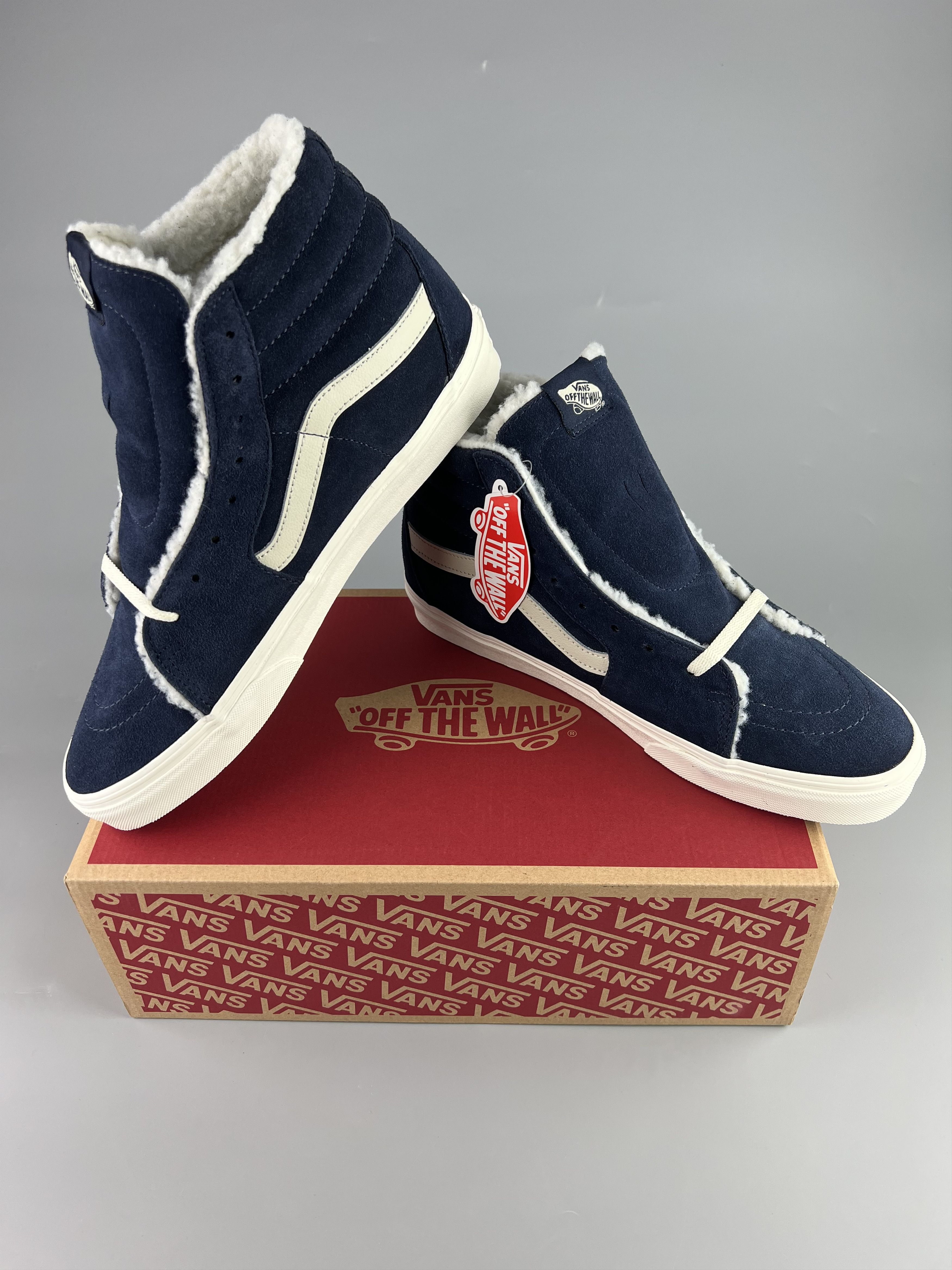 Vans Vans SK8-HI Suede Skate Sneaker Navy Blue Size US11.5 Size US 11.5 / EU 44-45 - 4 Thumbnail