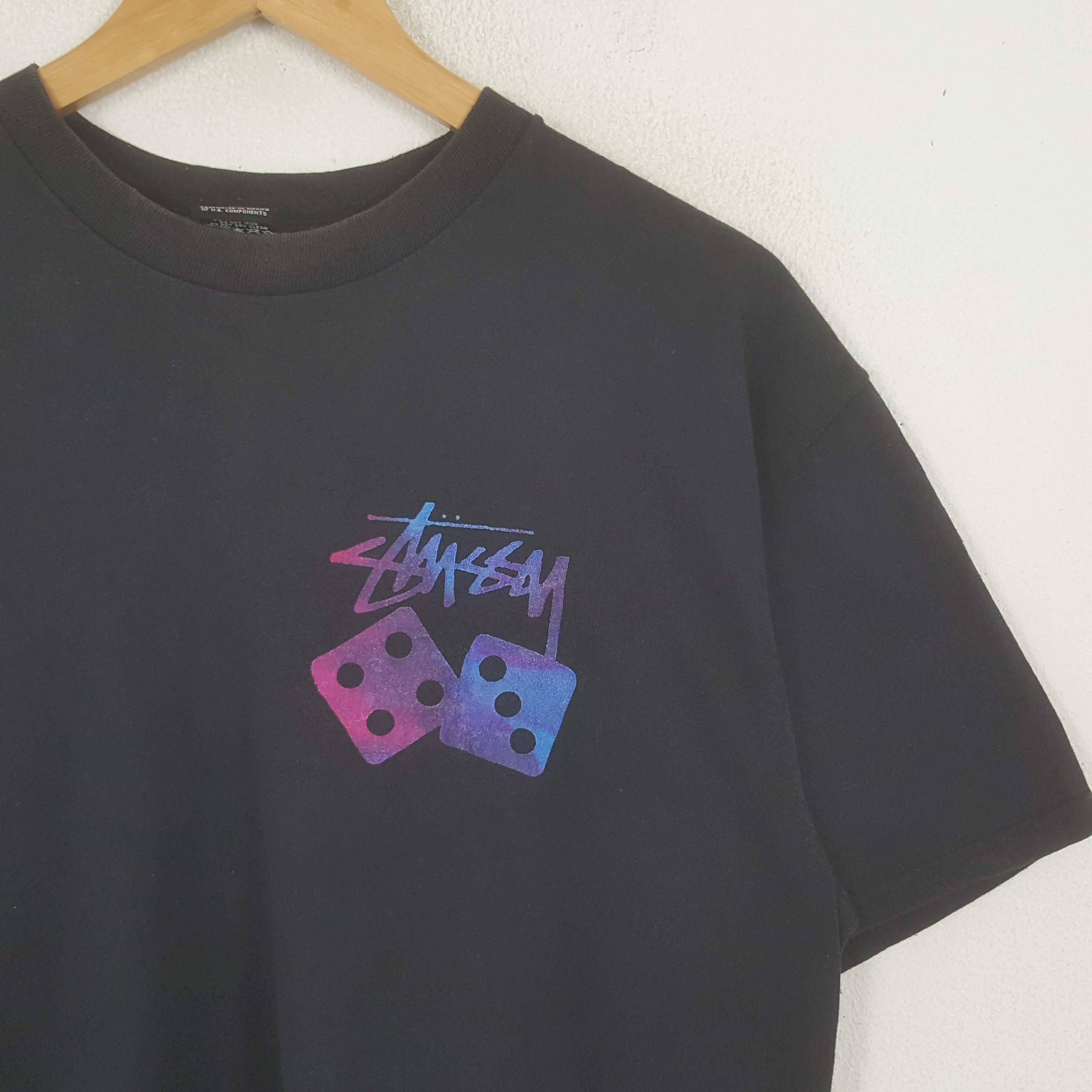 Stussy Vintage Stussy Dice New York Streetwear Tshirt Size US L / EU 52-54 / 3 - 4 Thumbnail