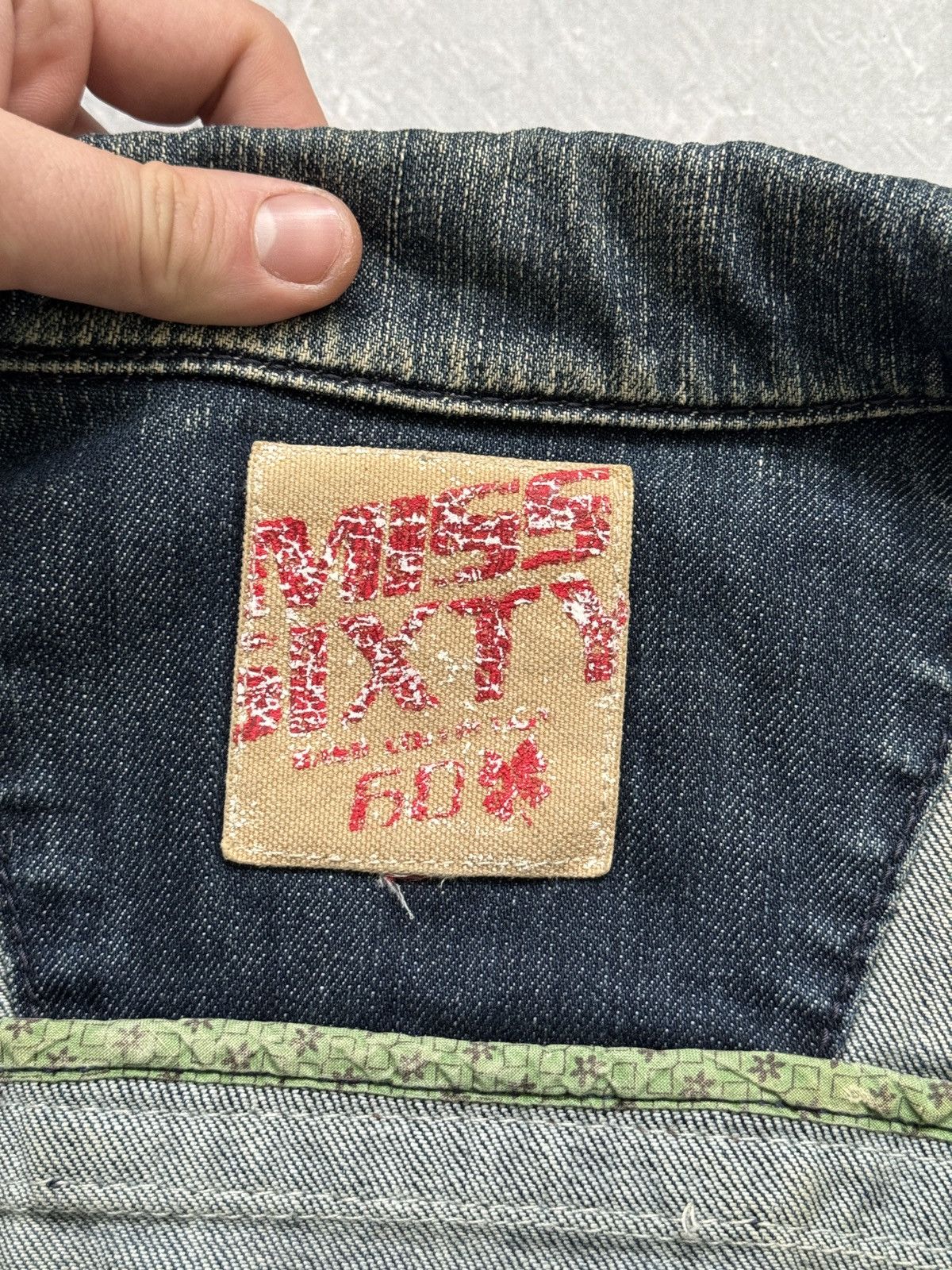 Miss Sixty Vintage Miss Sixtry Cropped Denim Jacket Y2K Avant Garde Size S / US 4 / IT 40 - 12 Thumbnail