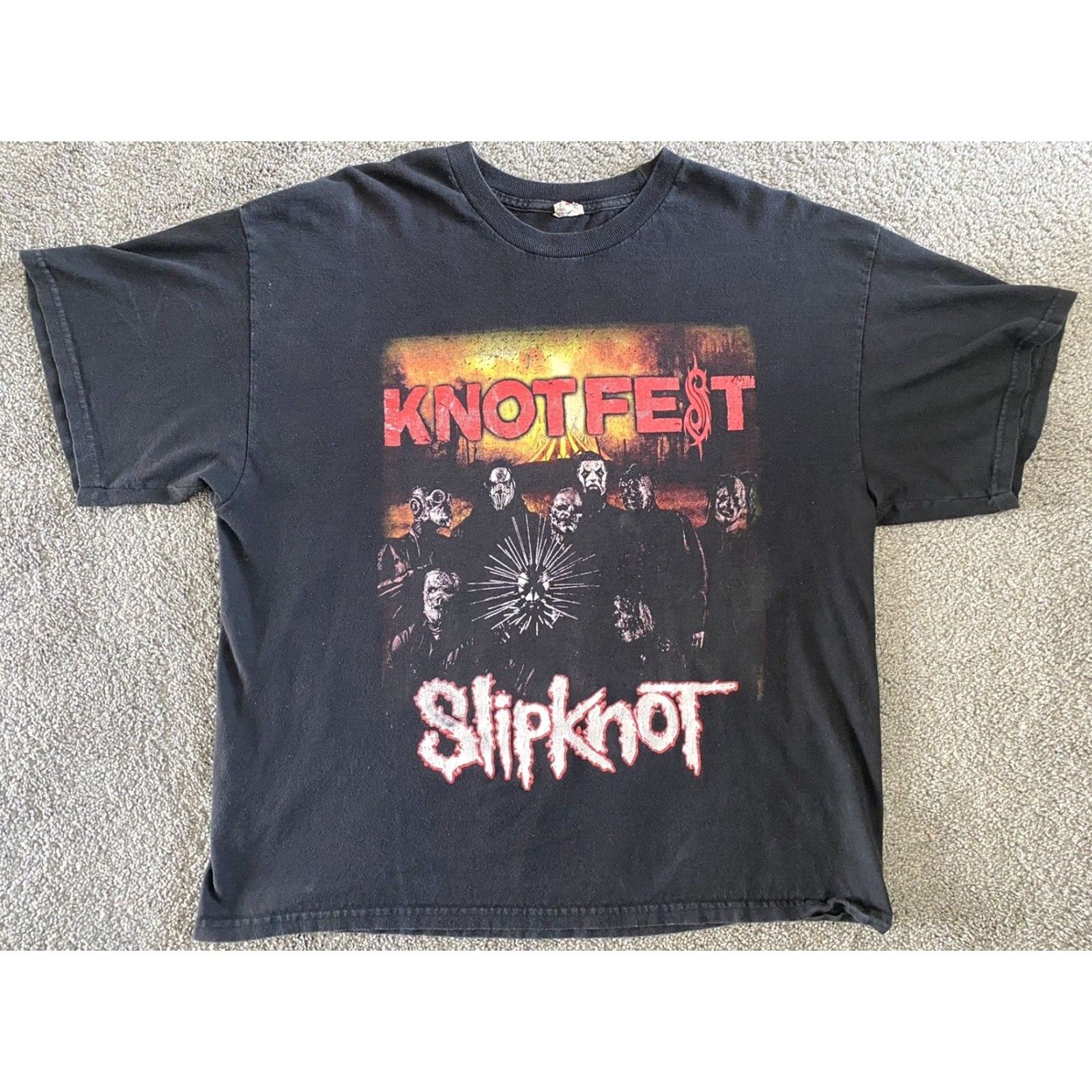 Vintage VINTAGE Slipknot Knotfest T Shirt Men’s XL Black Alstyle Danzig Volbeat Anthrax ETC Size US XL / EU 56 / 4 - 2 Thumbnail