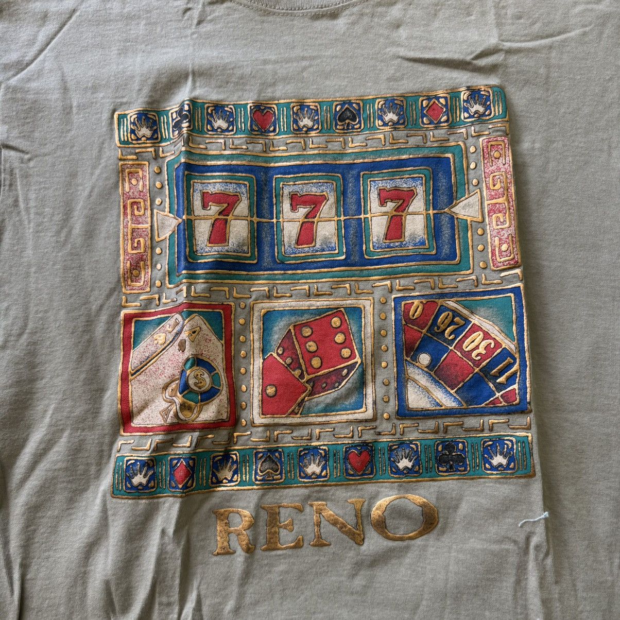 Soffe Vintage Soffe’s Reno Nevada Casino Graphic Tee Size US L / EU 52-54 / 3 - 4 Thumbnail
