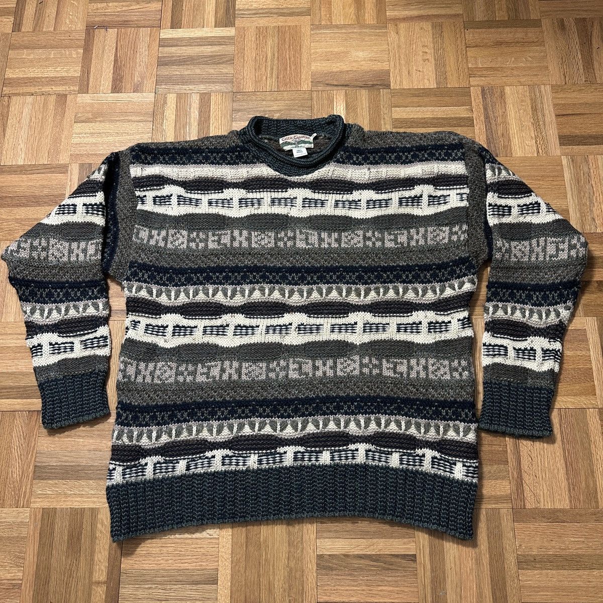 Vintage Vintage Celtic Country wool sweater Size US M / EU 48-50 / 2 - 1 Thumbnail