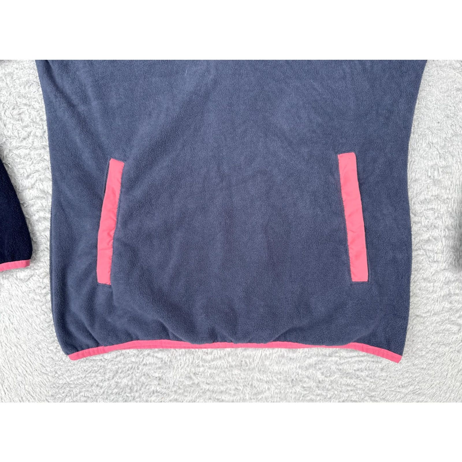 Vintage Columbia Sweater Womens Small Blue Fleece Quarter Snap Pockets Size S / US 4 / IT 40 - 5 Thumbnail