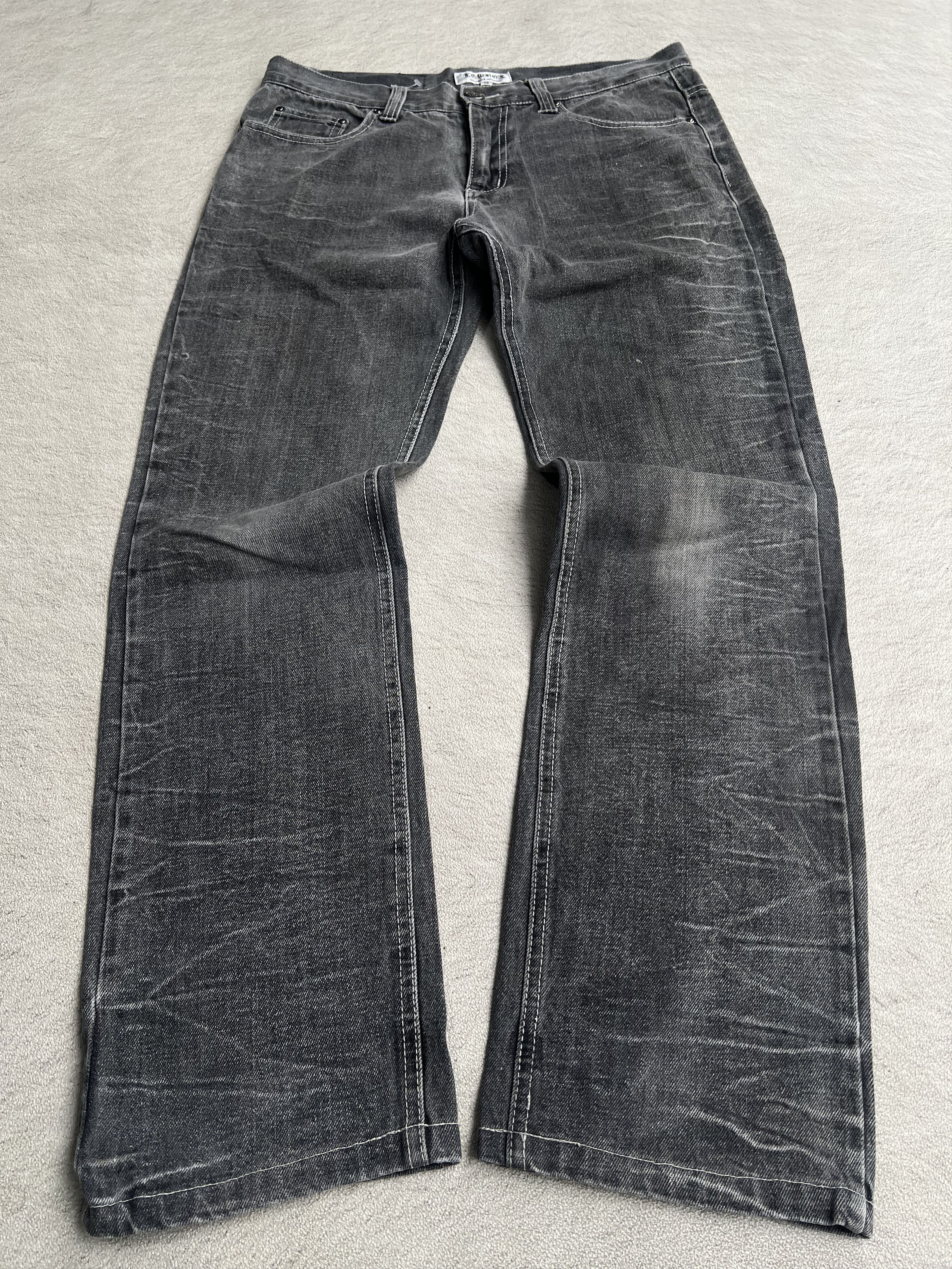 LOWBOX 2000s Japanese Lowbox Hysteric Jeans Baggy y2k Lgb Ifsix Size US 31 - 1 Thumbnail