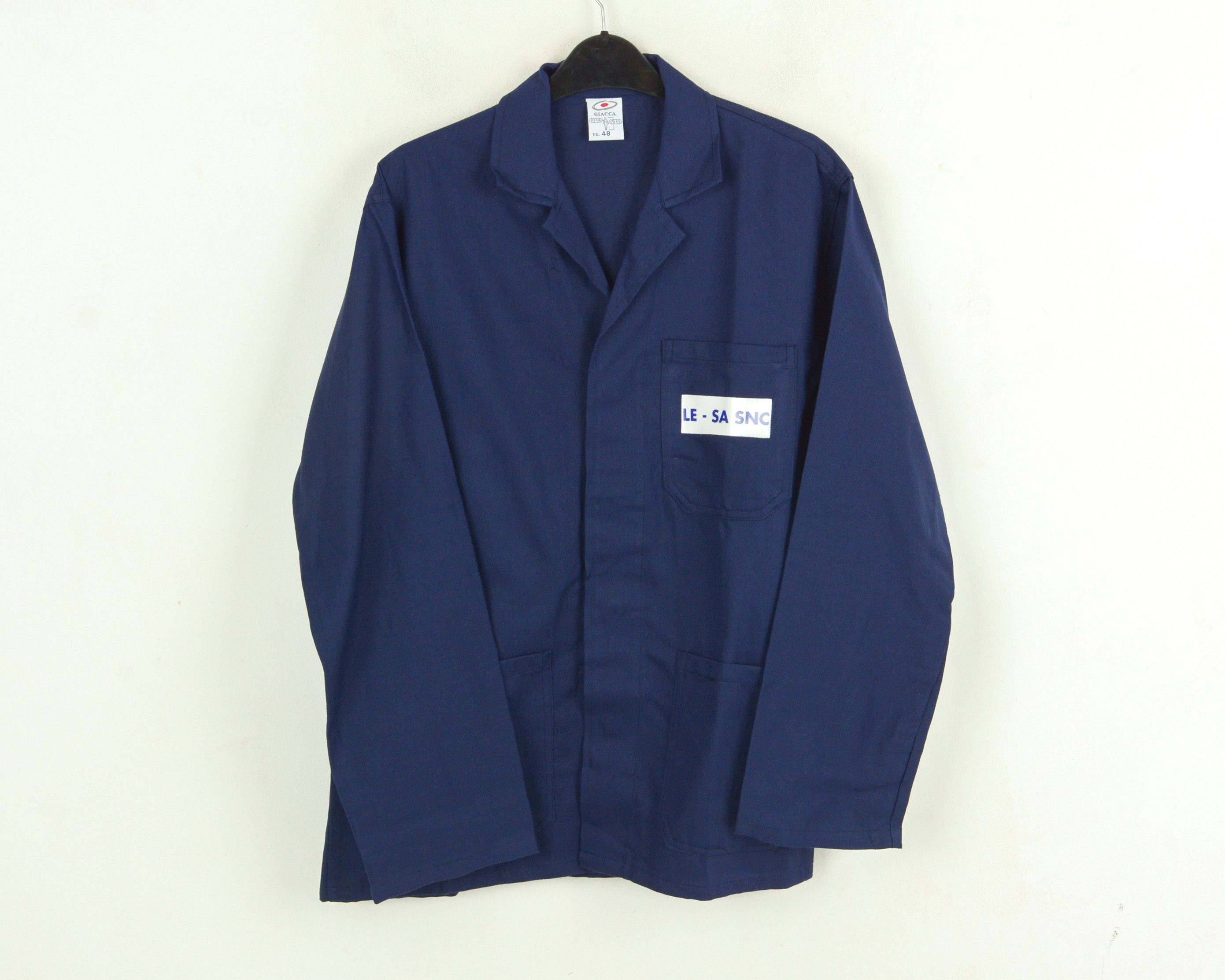 Vintage GIACCA Sanfor Mens S Jacket Coat French Worker EU 48 Utility Size US S / EU 44-46 / 1 - 2 Thumbnail