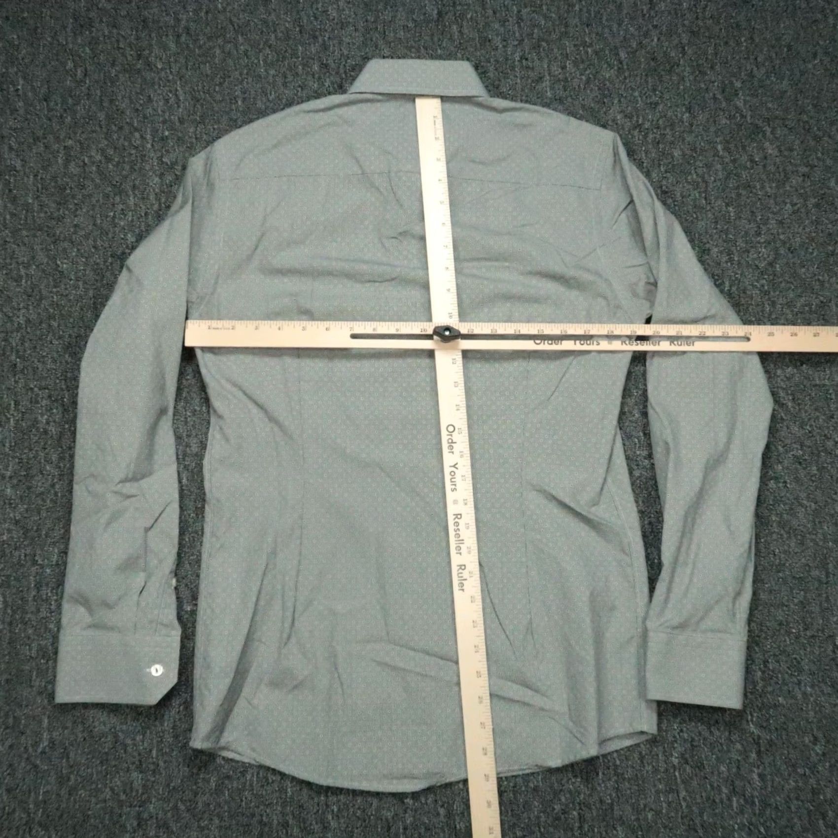 Eton Eton Shirt Mens Small 15.5 Gray Slim Fit Long Sleeve Button Up Size US S / EU 44-46 / 1 - 4 Thumbnail