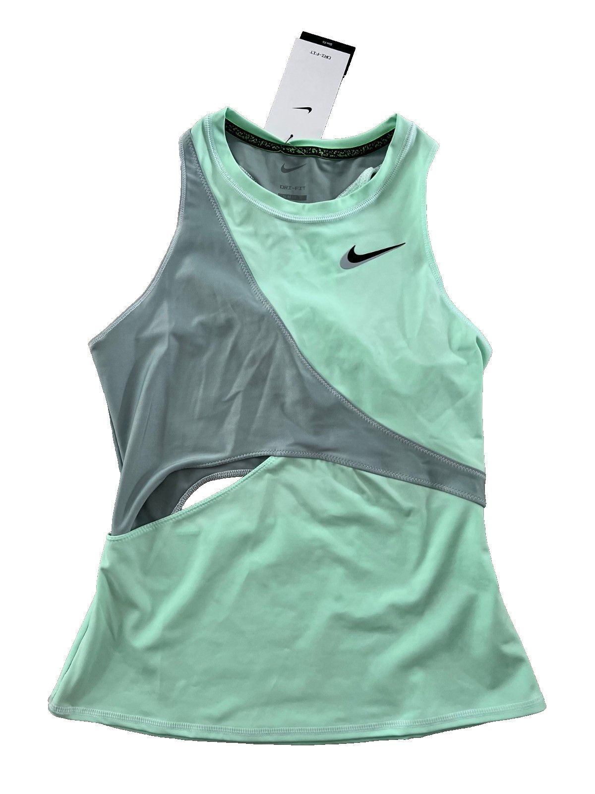 Nike Nike DD8841 Dri-FIT Advantage Slam Tank Mint Foam Small Size S / US 4 / IT 40 - 6 Thumbnail
