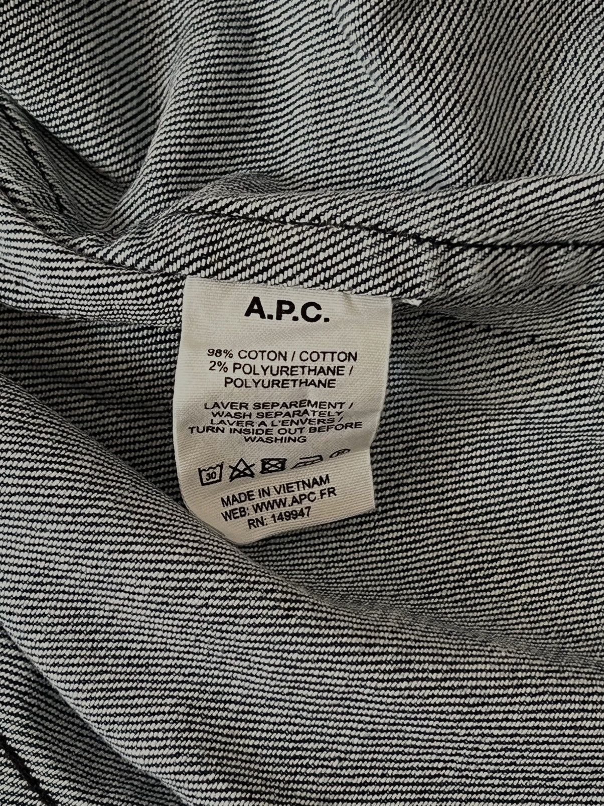 A.P.C. APC denim jacket Size US XS / EU 42 / 0 - 5 Thumbnail