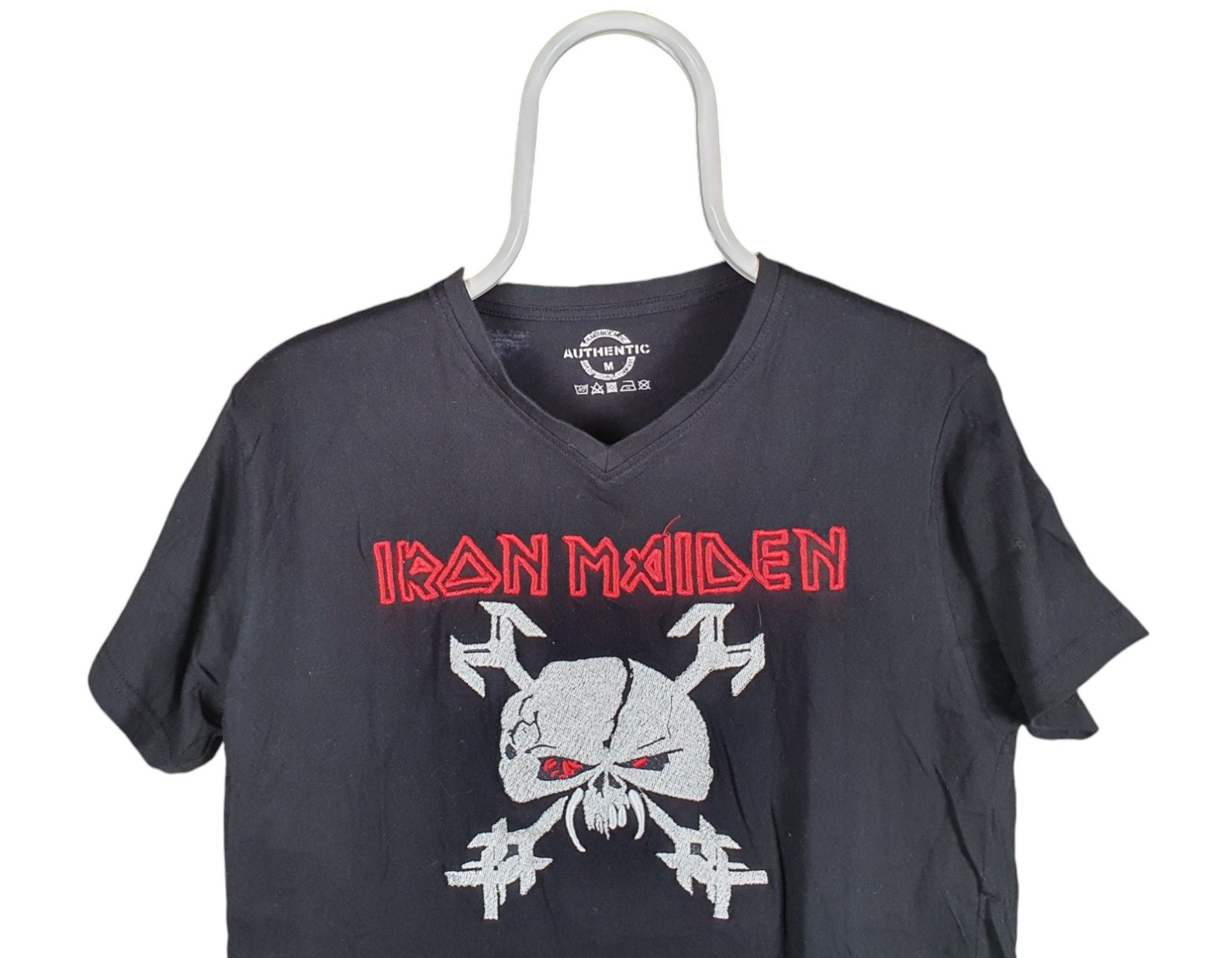 Iron Maiden × Vintage T-Shirt Authentic Iron Maiden Rock Metal Band M Size US M / EU 48-50 / 2 - 2 Thumbnail