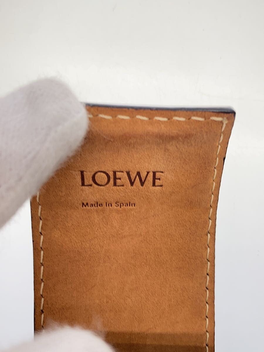 Loewe Embossed Contrast Stitch Leather Wristband Size ONE SIZE - 3 Thumbnail