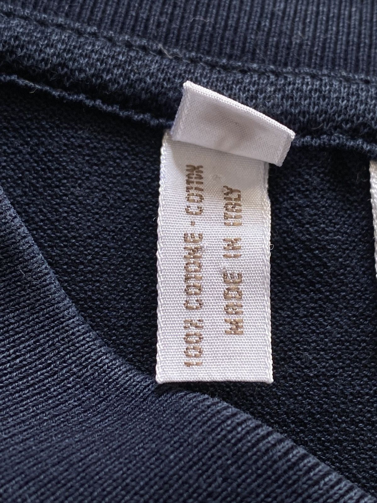Brioni Brioni Dark Navy Soft Cotton Polo Made in Italy Size US XXL / EU 58 / 5 - 5 Thumbnail
